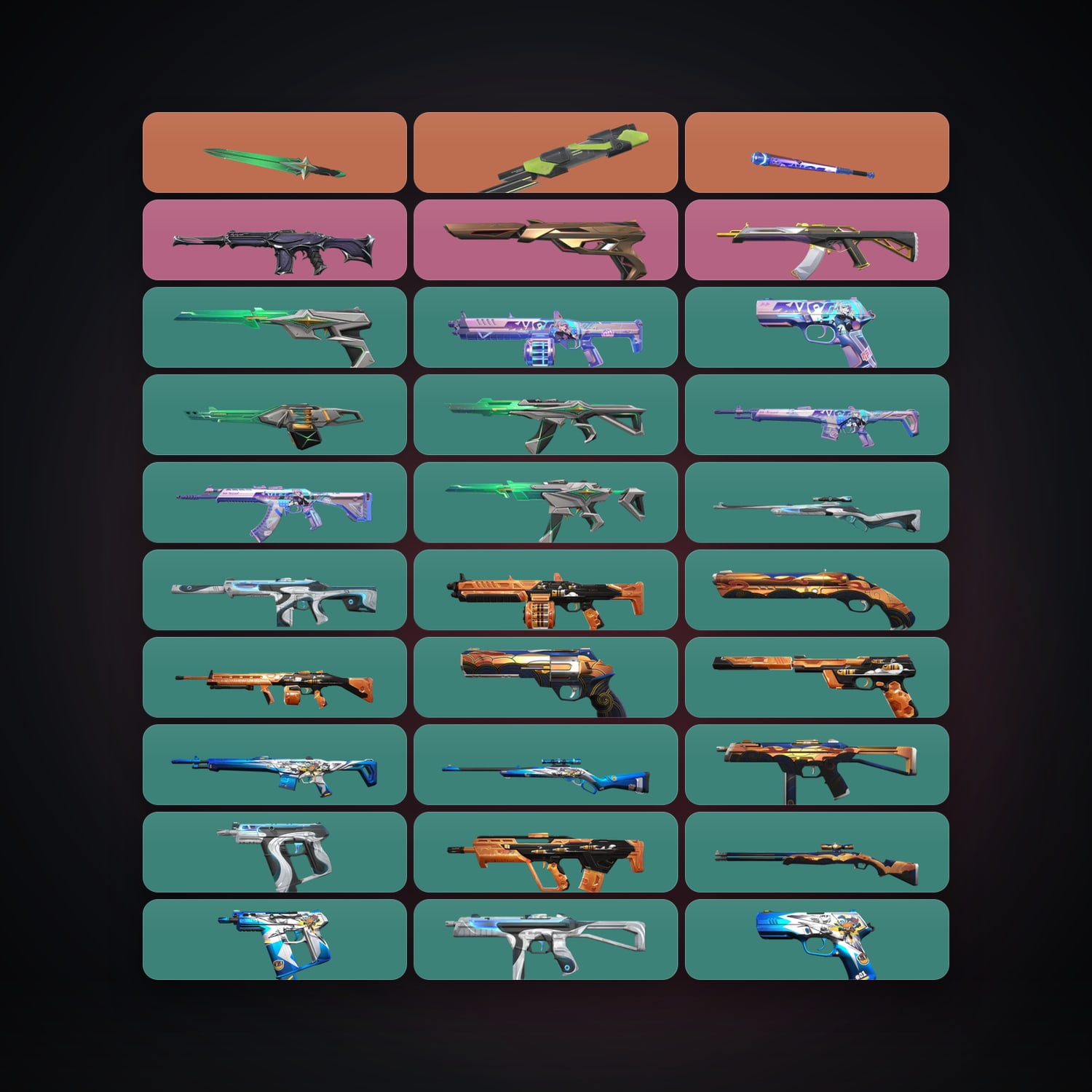 EU locker — 3 knives, 30 skins, lvl 40 — HabibiAccounts