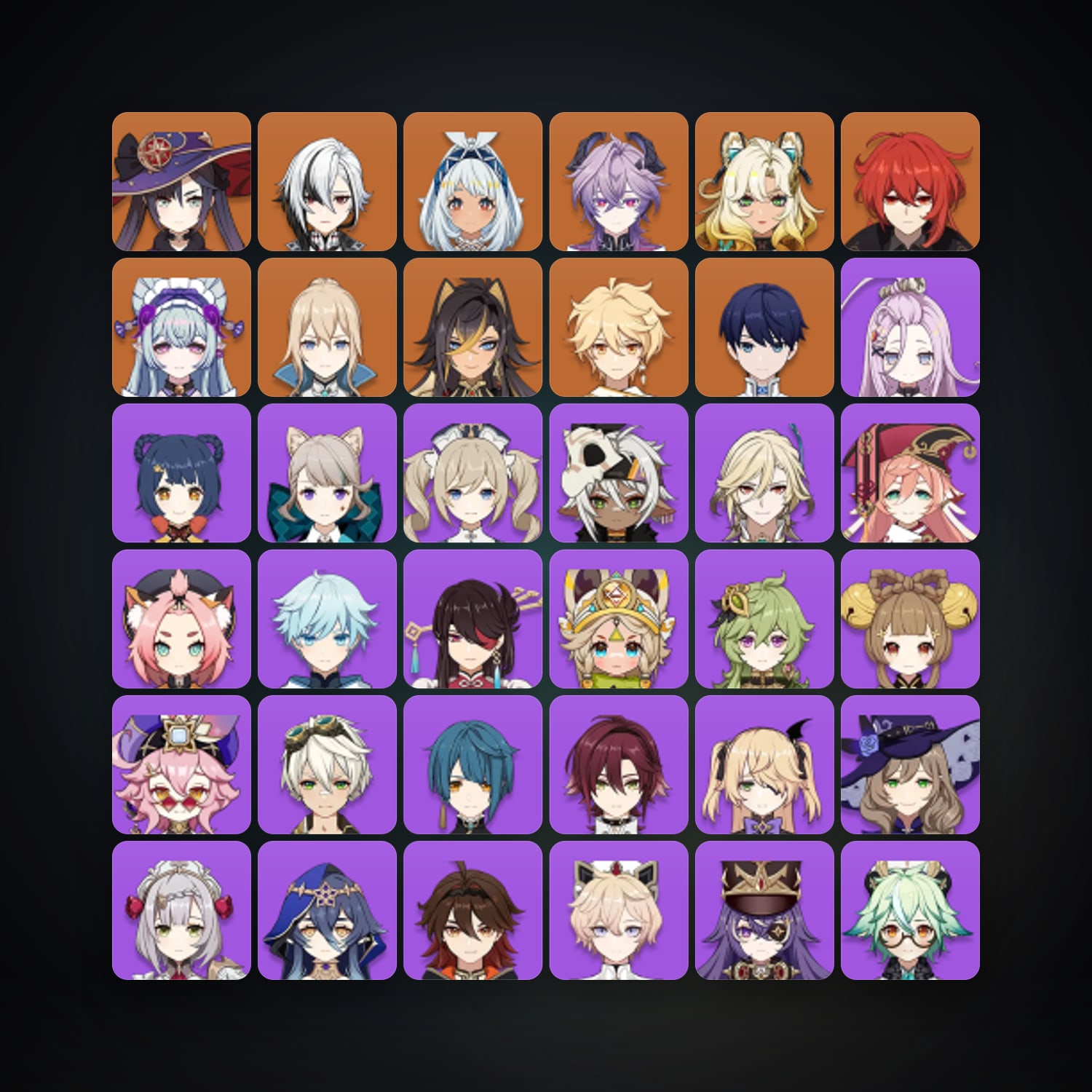 Genshin Impact | AR 55 | 49 Chars | 9× 5★ — HabibiAccounts