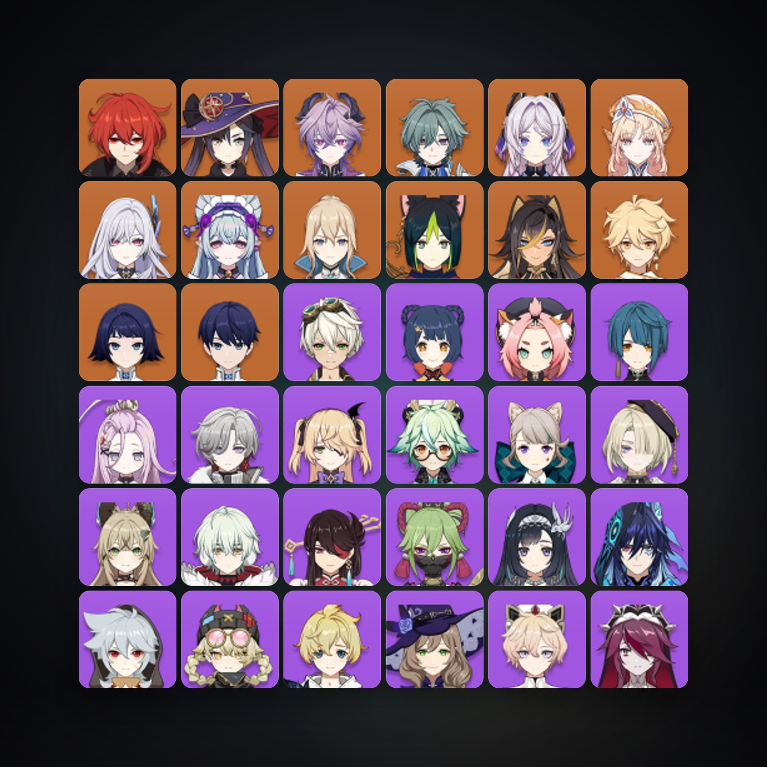 Genshin Impact | AR 55 | 51 Chars | 11× 5★ — HabibiAccounts