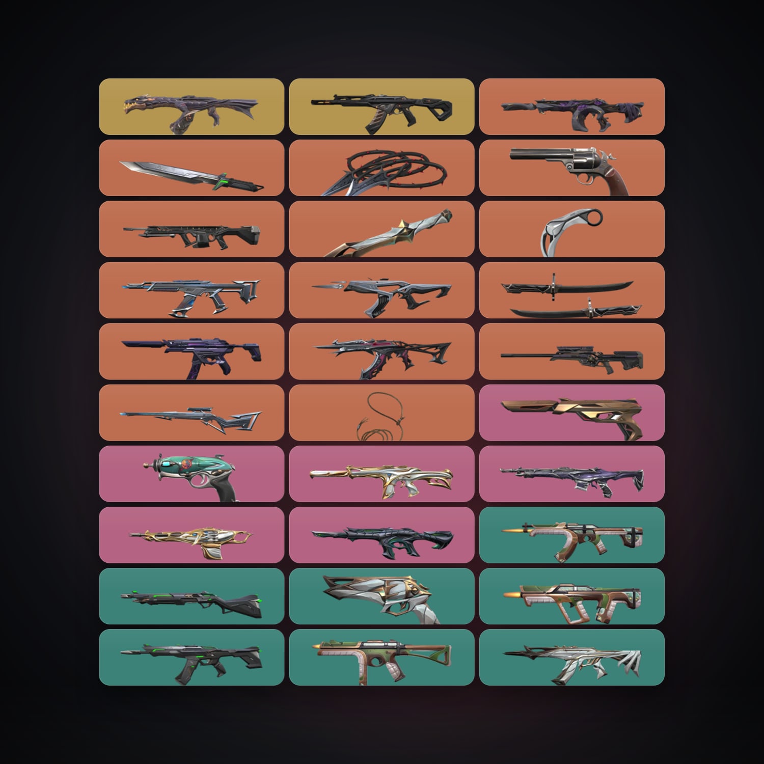 EU Plat 1 locker — 6 knives, 58 skins, lvl 87 — HabibiAccounts