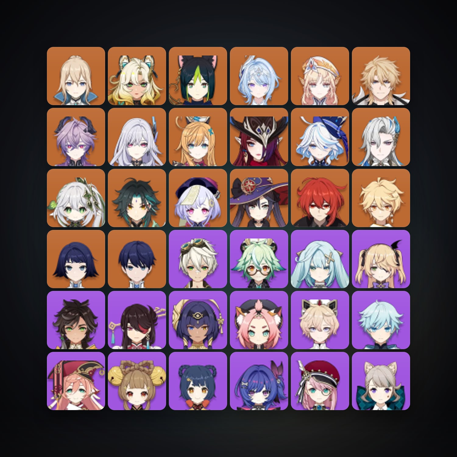 Genshin Impact | AR 58 | 67 Chars | 17× 5★ — Genshin / miHoYo Account — HabibiAccounts