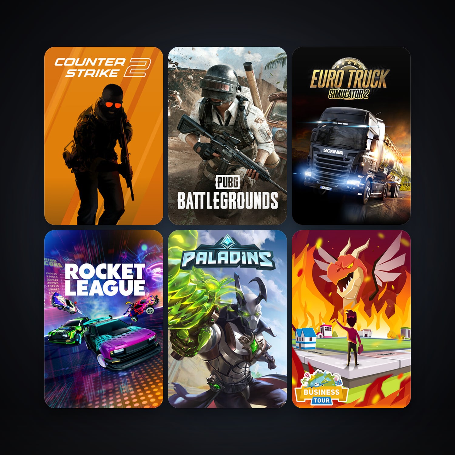 CS2 Prime + Euro Truck Simulator 2, 19 games, clean · 260466921 — HabibiAccounts