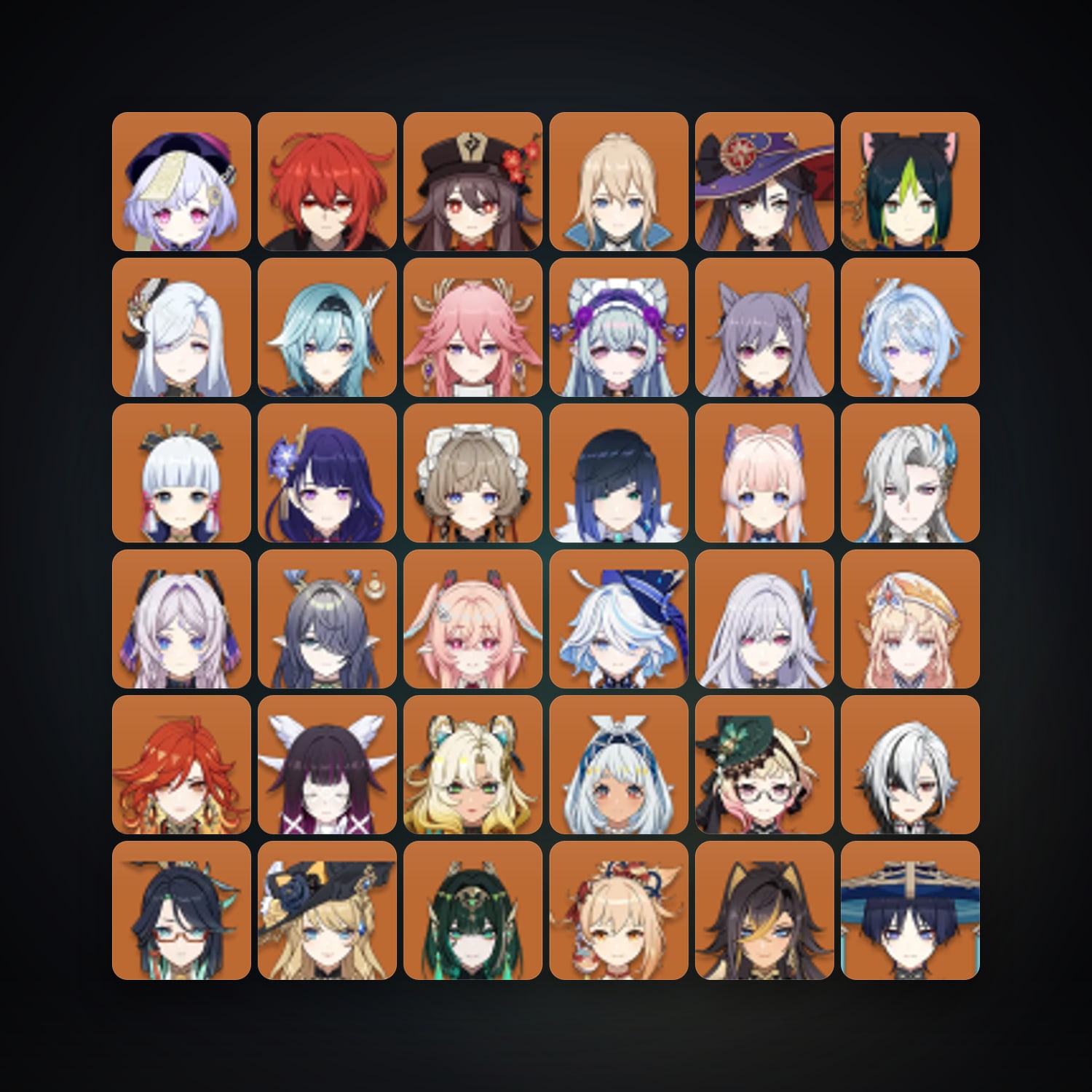 Genshin Impact | AR 60 | 91 Chars | 37× 5★ — Genshin / miHoYo Account — HabibiAccounts