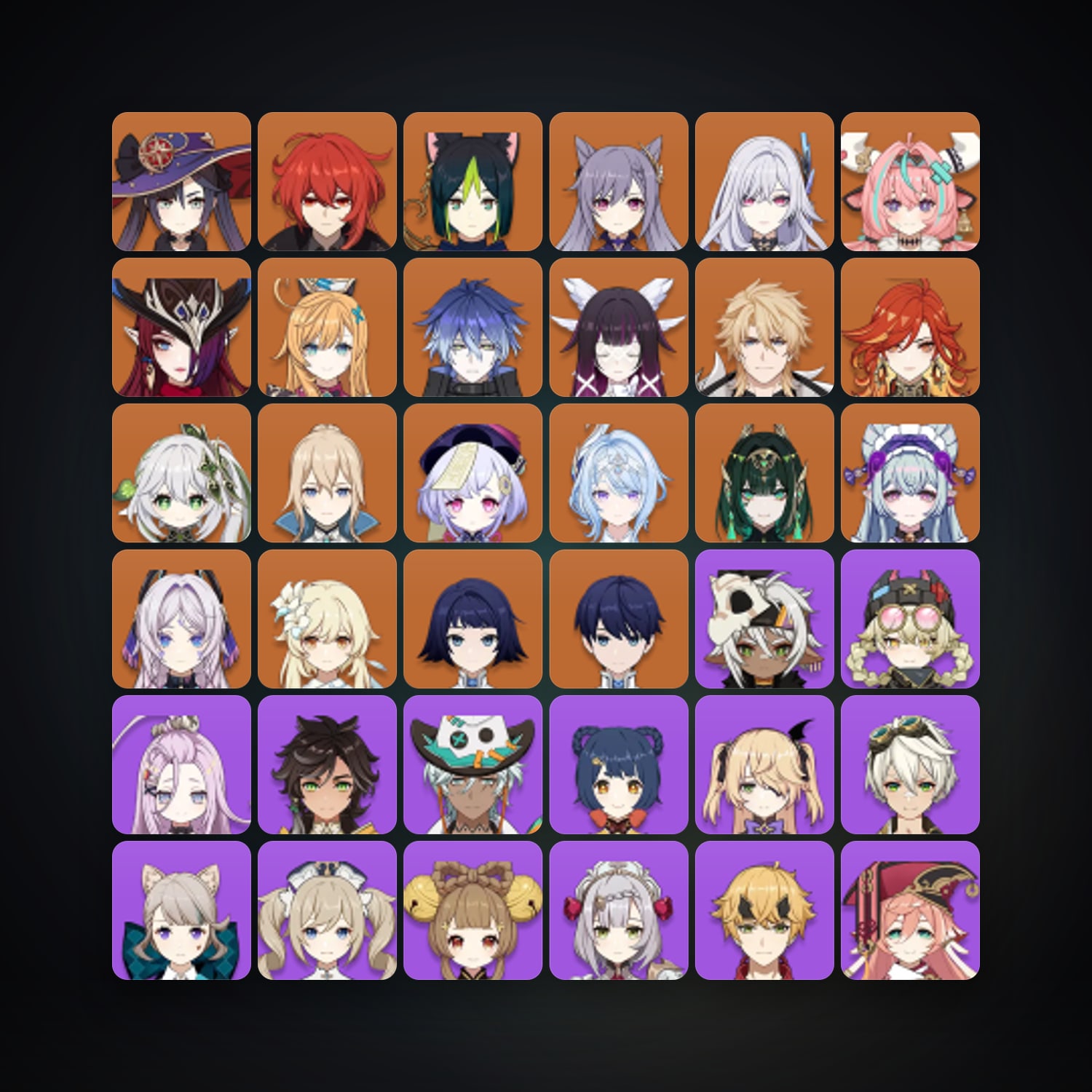 Genshin Impact | AR 58 | 69 Chars | 19× 5★ — Genshin / miHoYo Account — HabibiAccounts