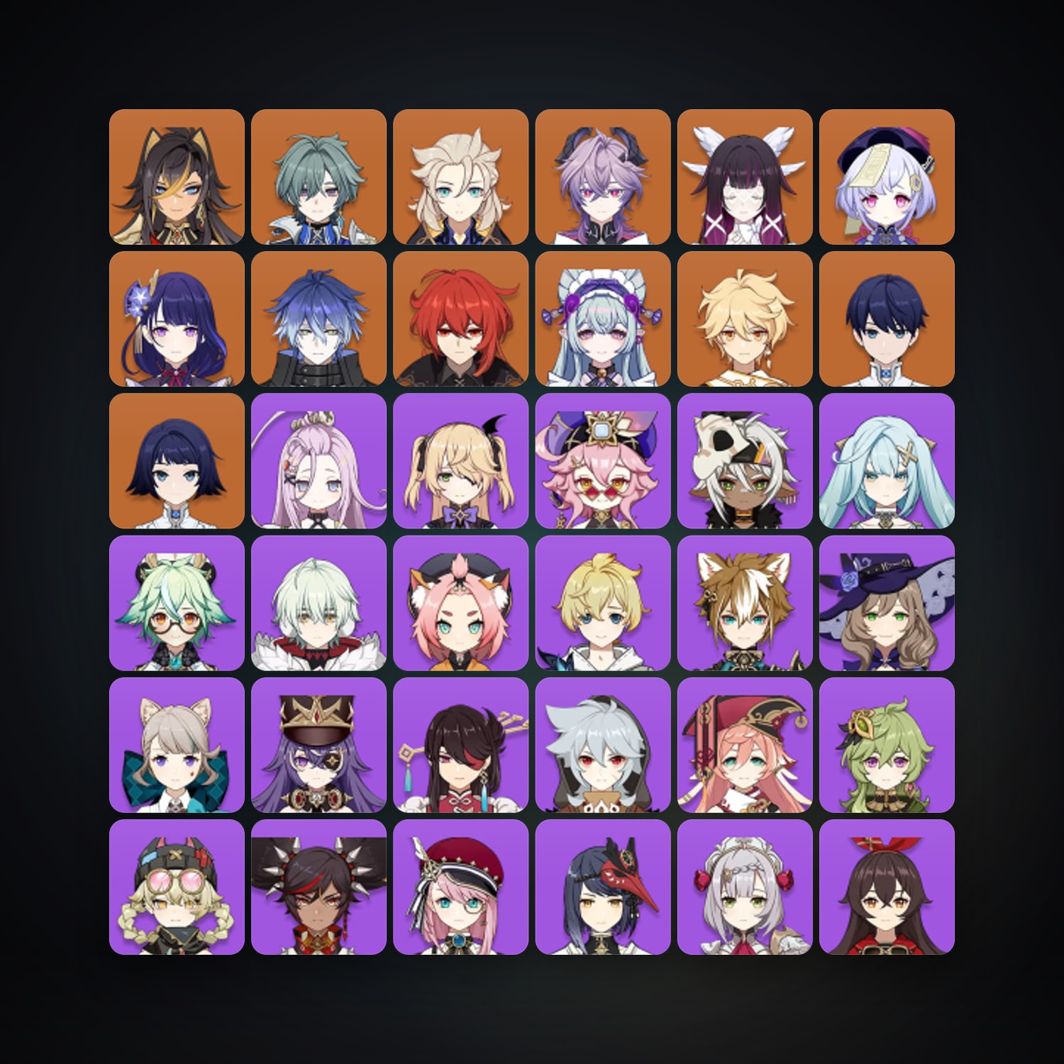 Genshin Impact | AR 56 | 53 Chars | 10× 5★ — Genshin / miHoYo Account — HabibiAccounts