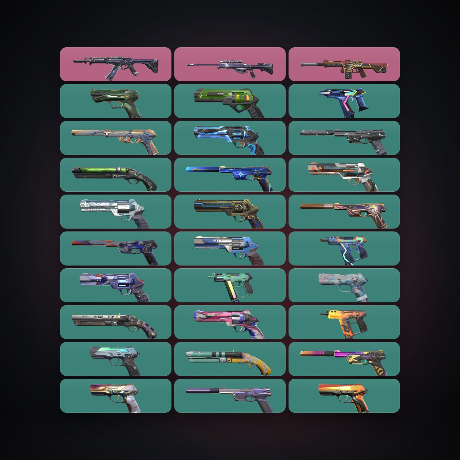 AP Ascendant 1 locker — 30 skins, lvl 314 — HabibiAccounts
