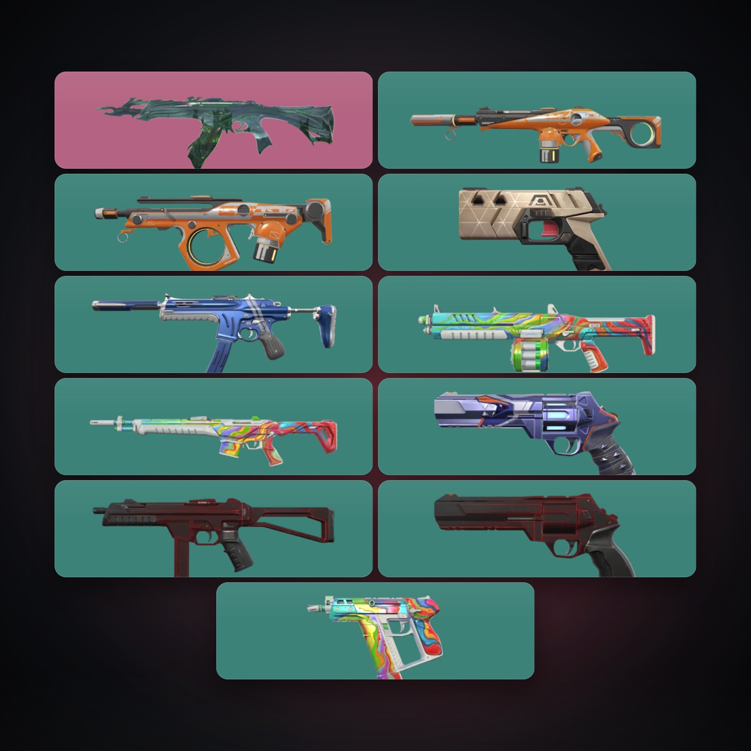 AP Iron 3 locker — 11 skins, lvl 77 — HabibiAccounts
