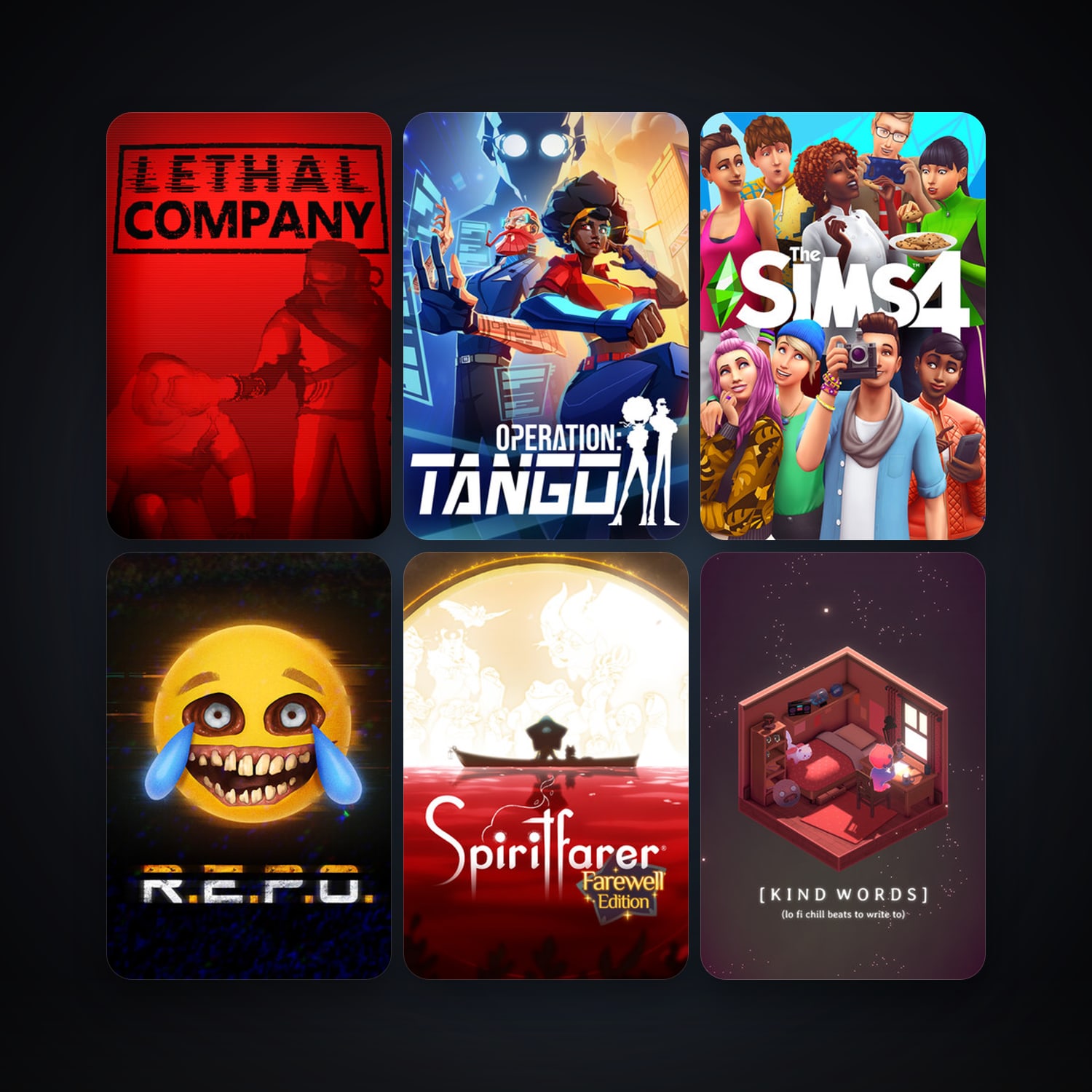 INSIDE + Spiritfarer, 22 games, clean — HabibiAccounts