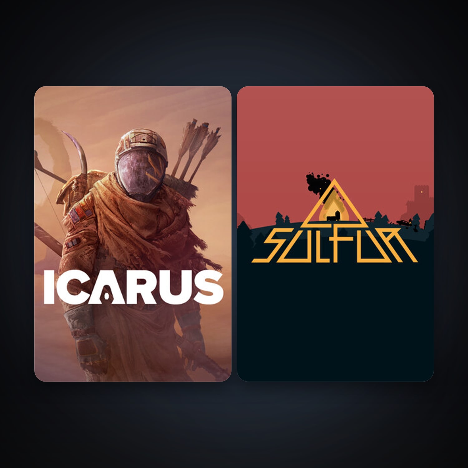 ICARUS + SULFUR, 2 games, clean — HabibiAccounts