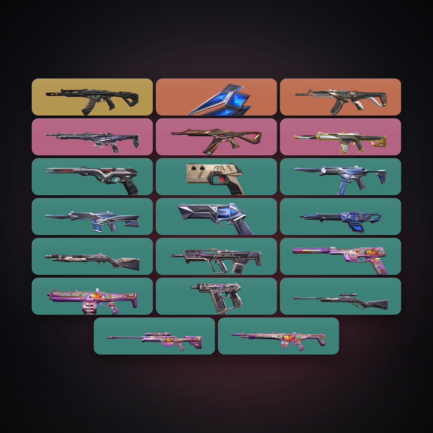 AP Silver 3 locker — 1 knives, 20 skins, lvl 88 — HabibiAccounts