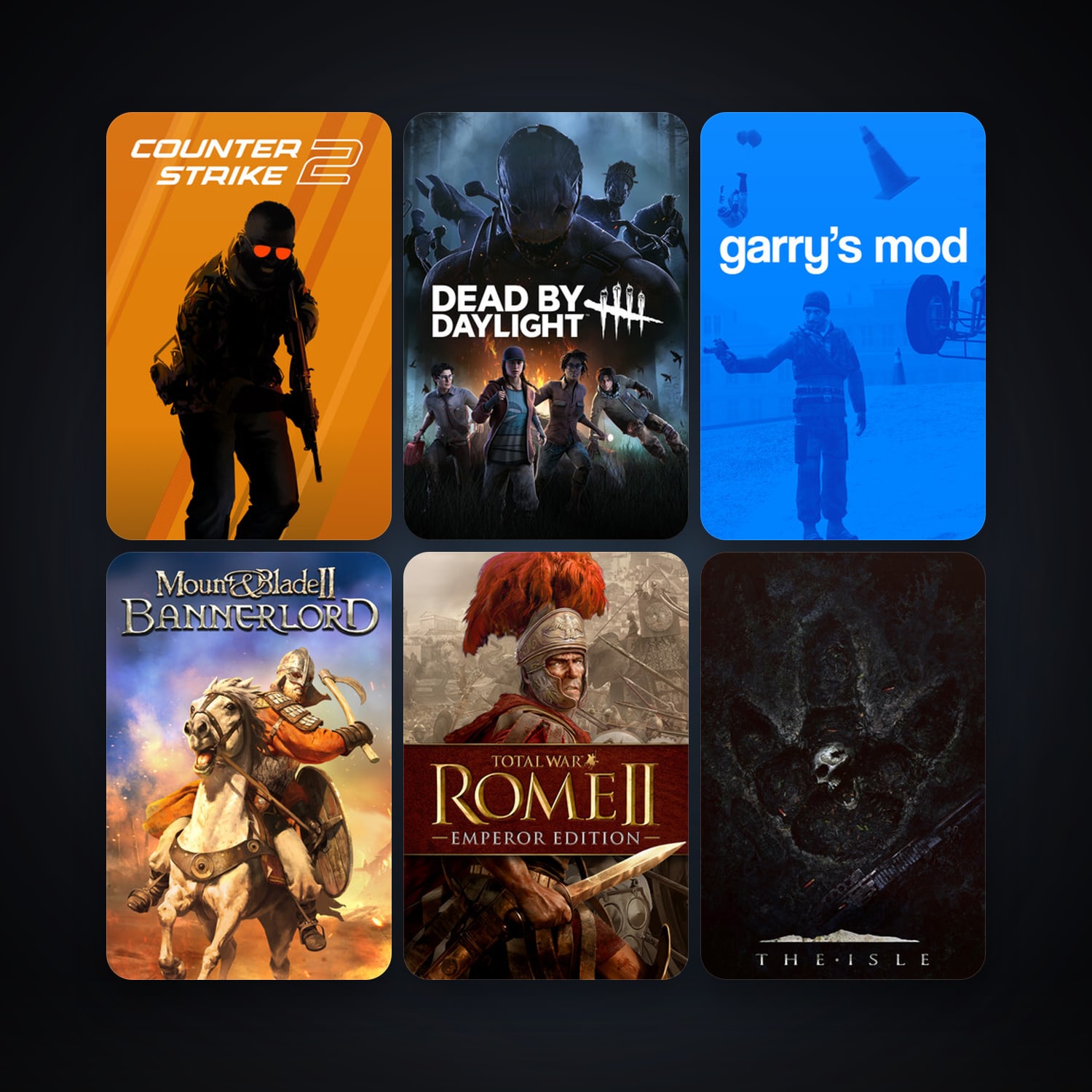 CS2 Prime + Garry's Mod, 205 games, Steam 10, clean — HabibiAccounts