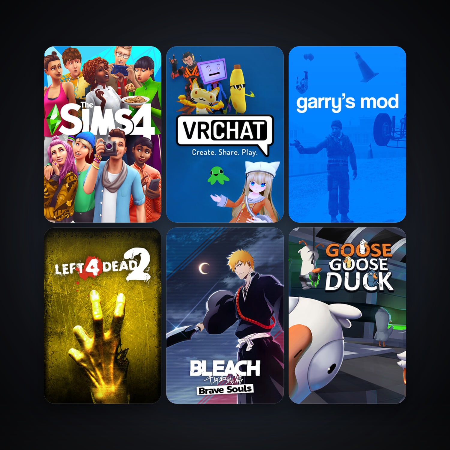 Left 4 Dead 2 + Garry's Mod, 17 games, clean — HabibiAccounts