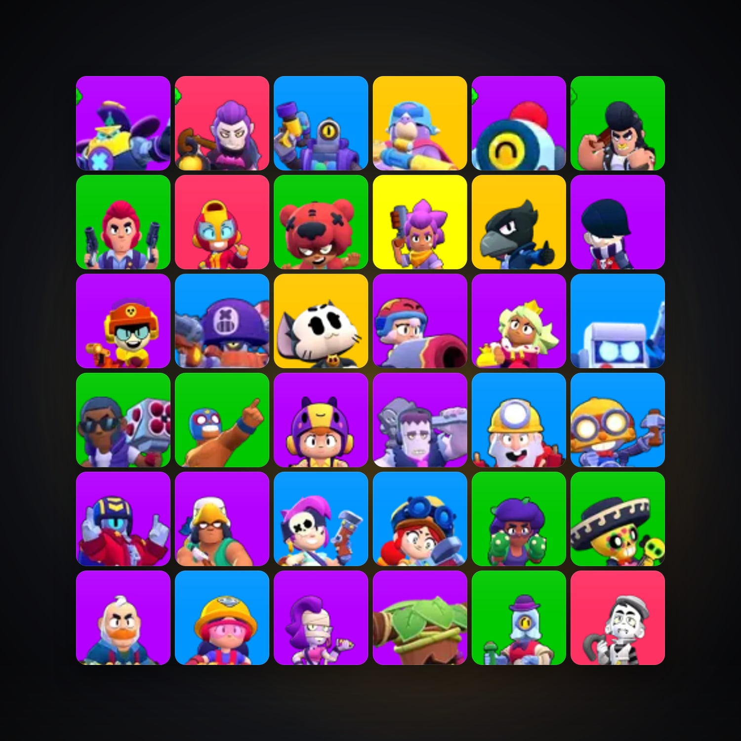 48 Brawlers | 5.5K Trophies — HabibiAccounts