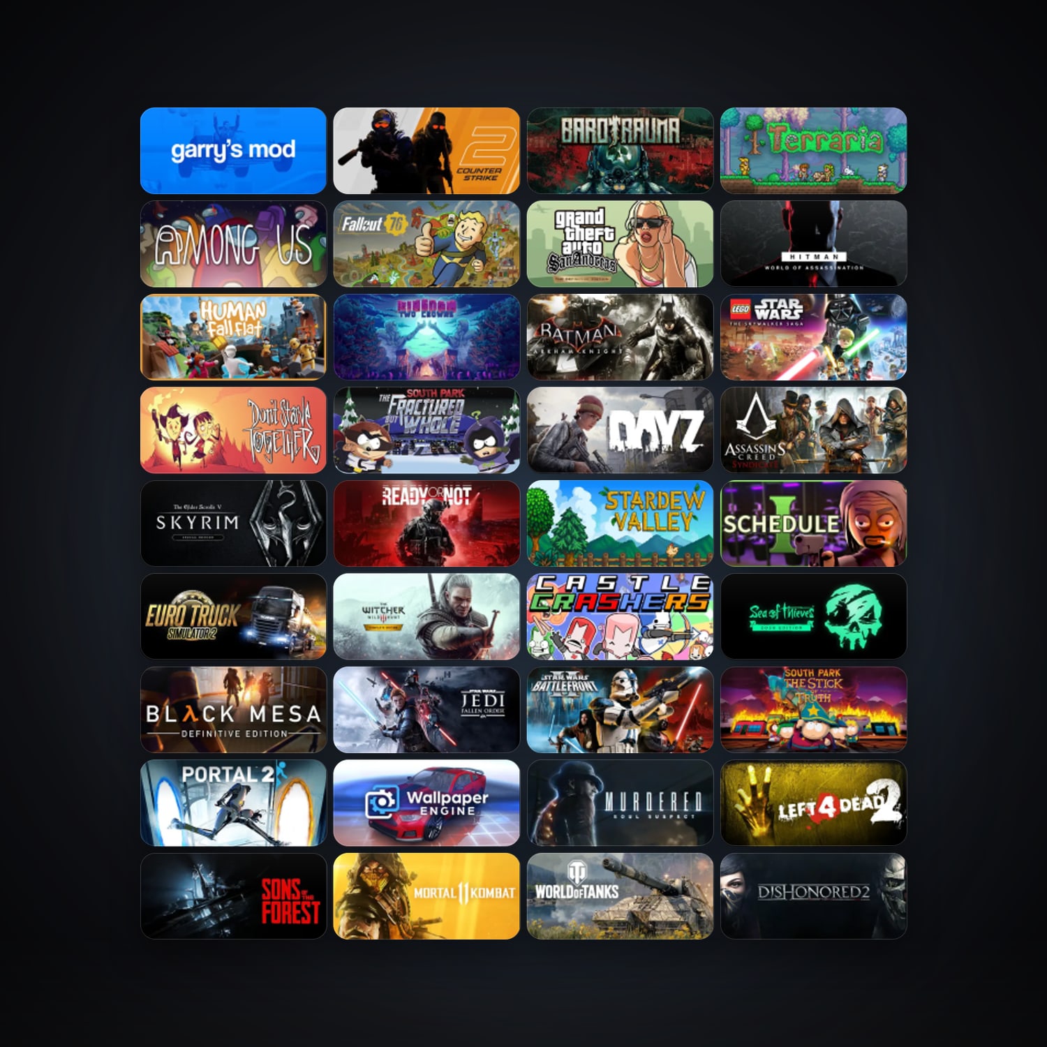 Steam 241 games, Steam 22, clean — HabibiAccounts