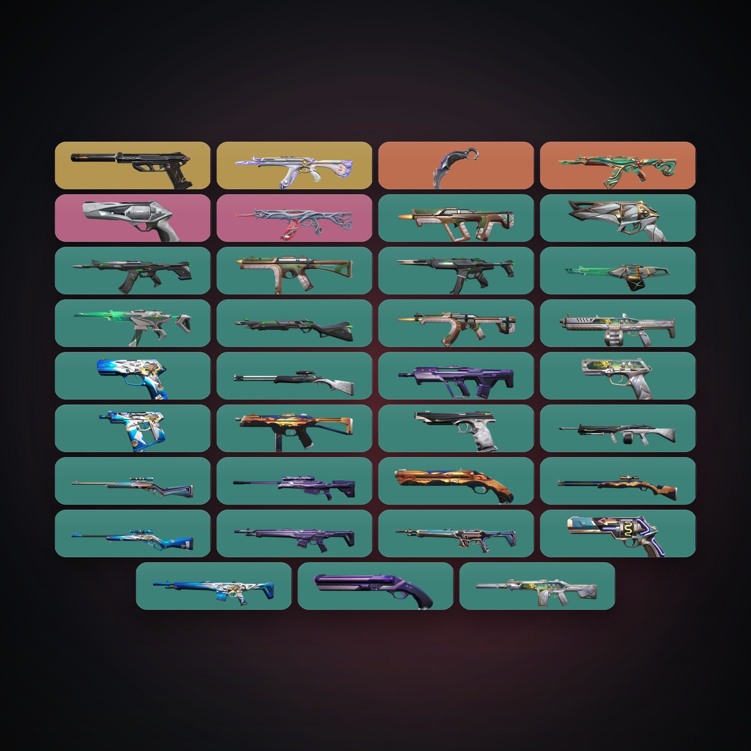 EU Gold 2 locker — 1 knives, 35 skins, lvl 55 — HabibiAccounts