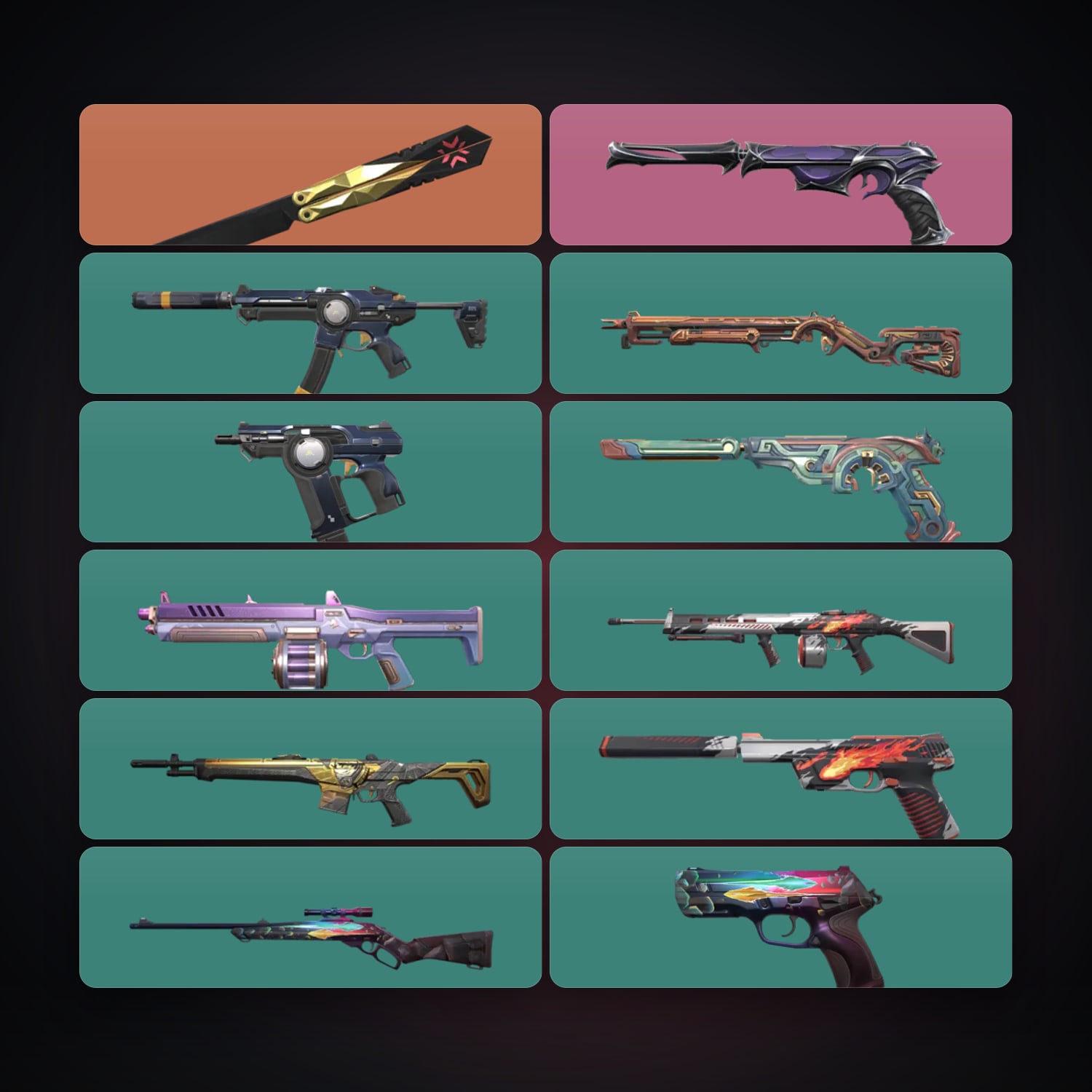 NA Silver 2 locker — 1 knives, 13 skins, lvl 25 — HabibiAccounts