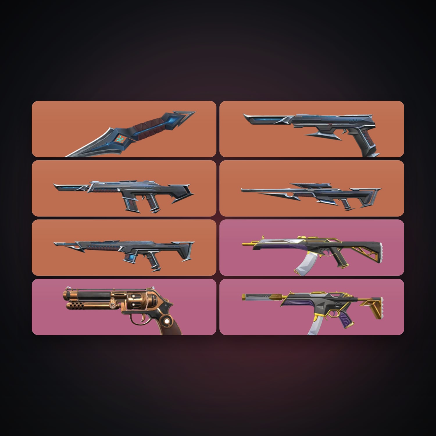 EU locker — 1 knives, 8 skins, lvl 10 — HabibiAccounts