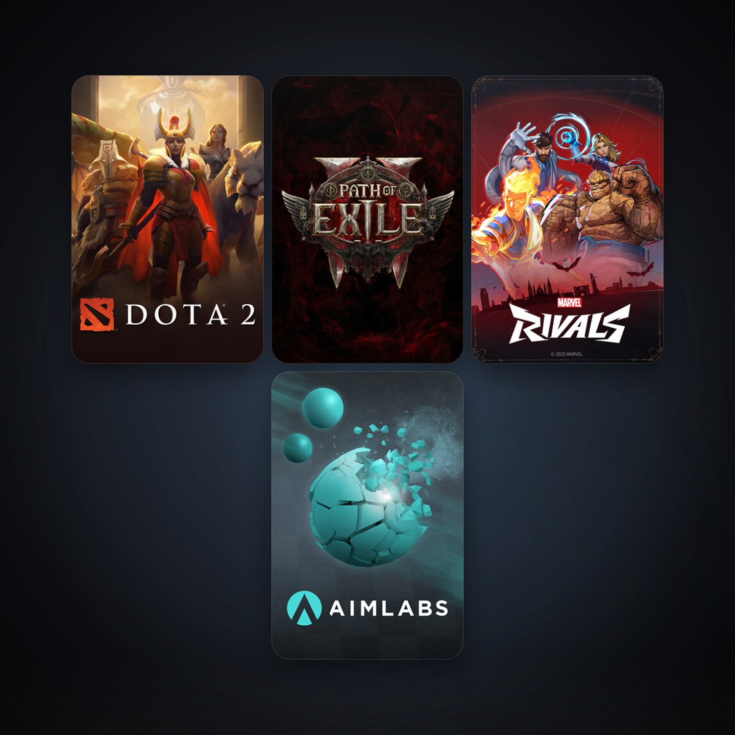 Dota 2 + Aimlabs, 7 games, clean — HabibiAccounts