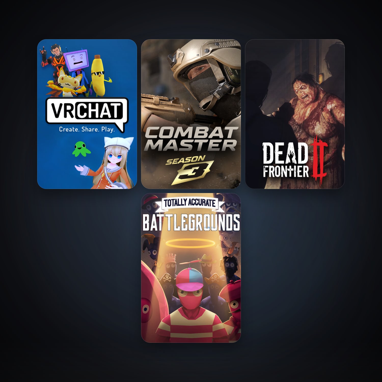 Free CS2 (No Prime) + VRChat, 13 games, clean — HabibiAccounts