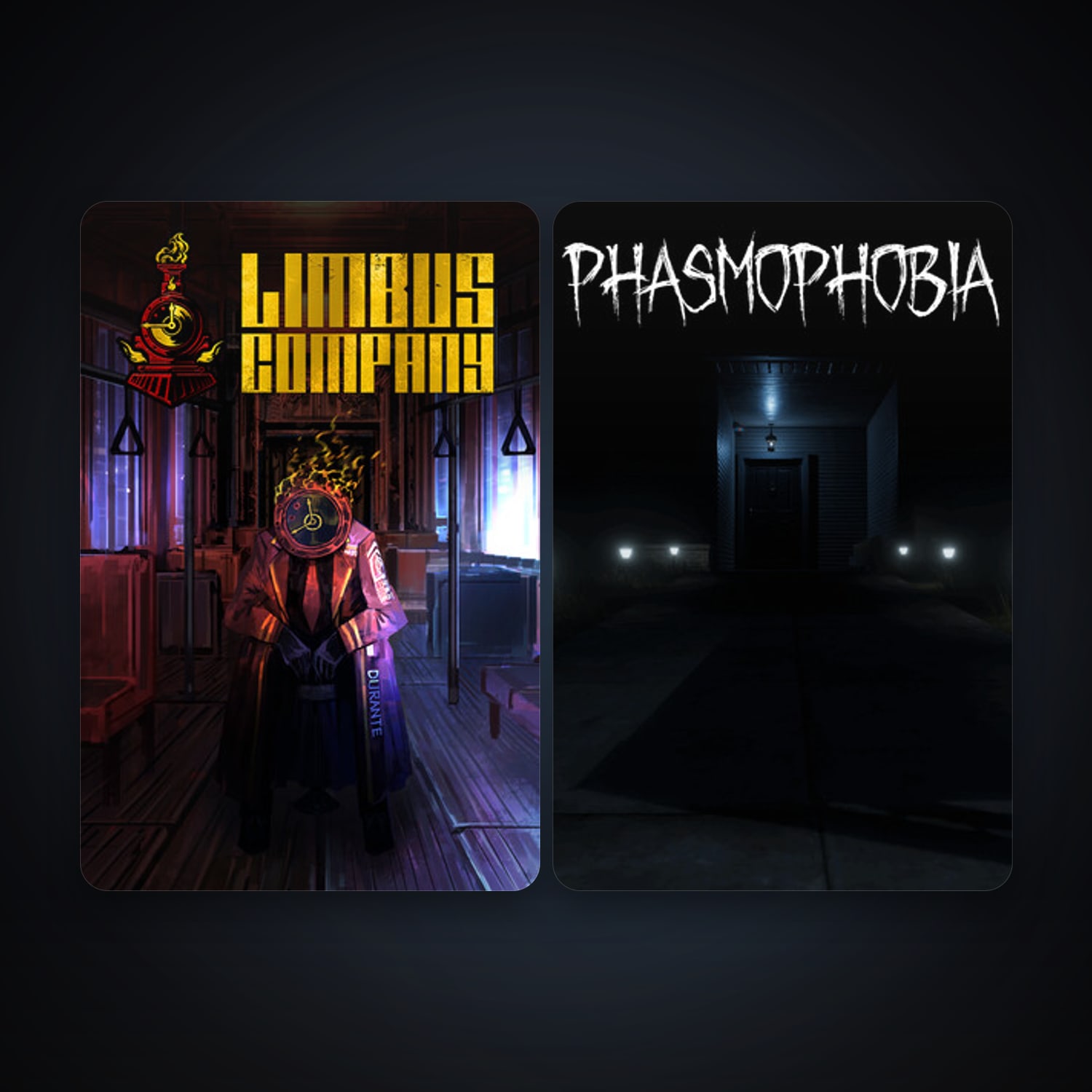 Phasmophobia + Limbus Company, 2 games, clean — HabibiAccounts