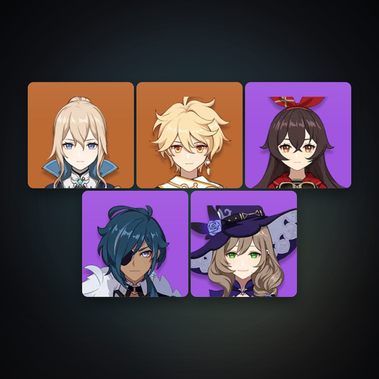 Genshin Impact | AR 10 | 5 Chars | 1× 5★ — HabibiAccounts