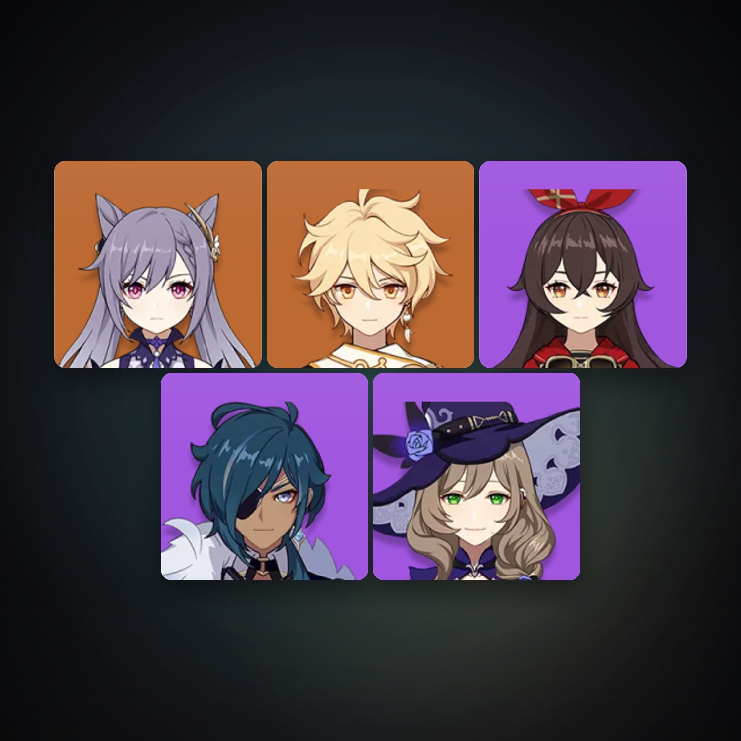 Genshin Impact | AR 10 | 5 Chars | 1× 5★ — HabibiAccounts