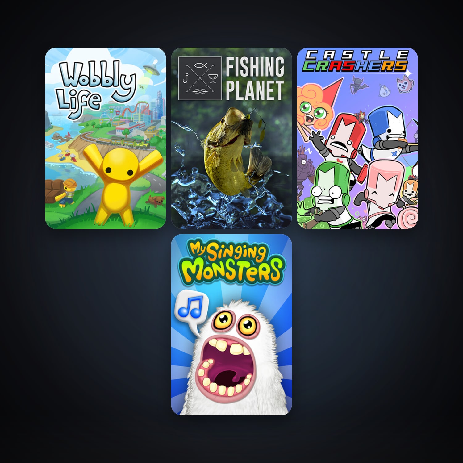 Castle Crashers + Pit People, 6 games, clean — HabibiAccounts