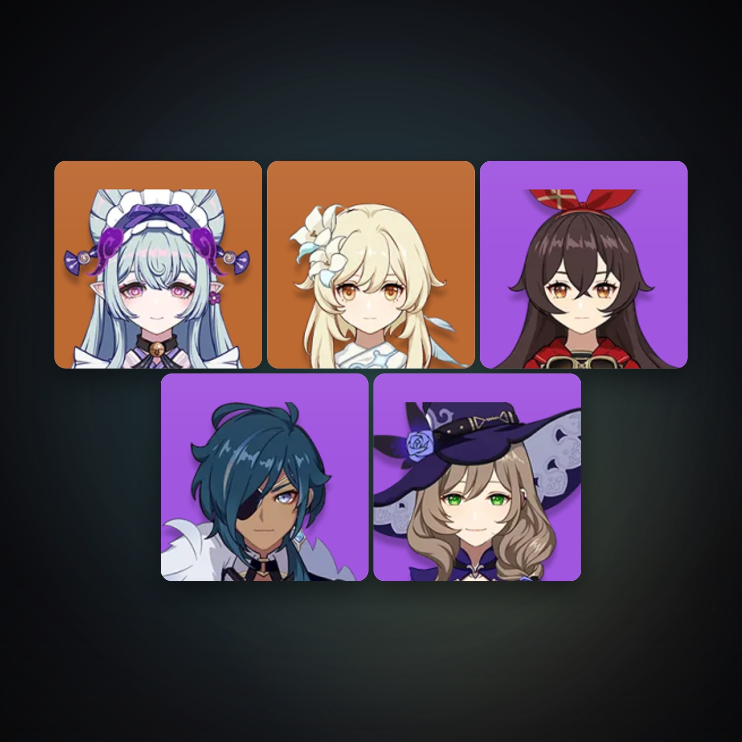 Genshin Impact | AR 10 | 5 Chars | 1× 5★ — HabibiAccounts