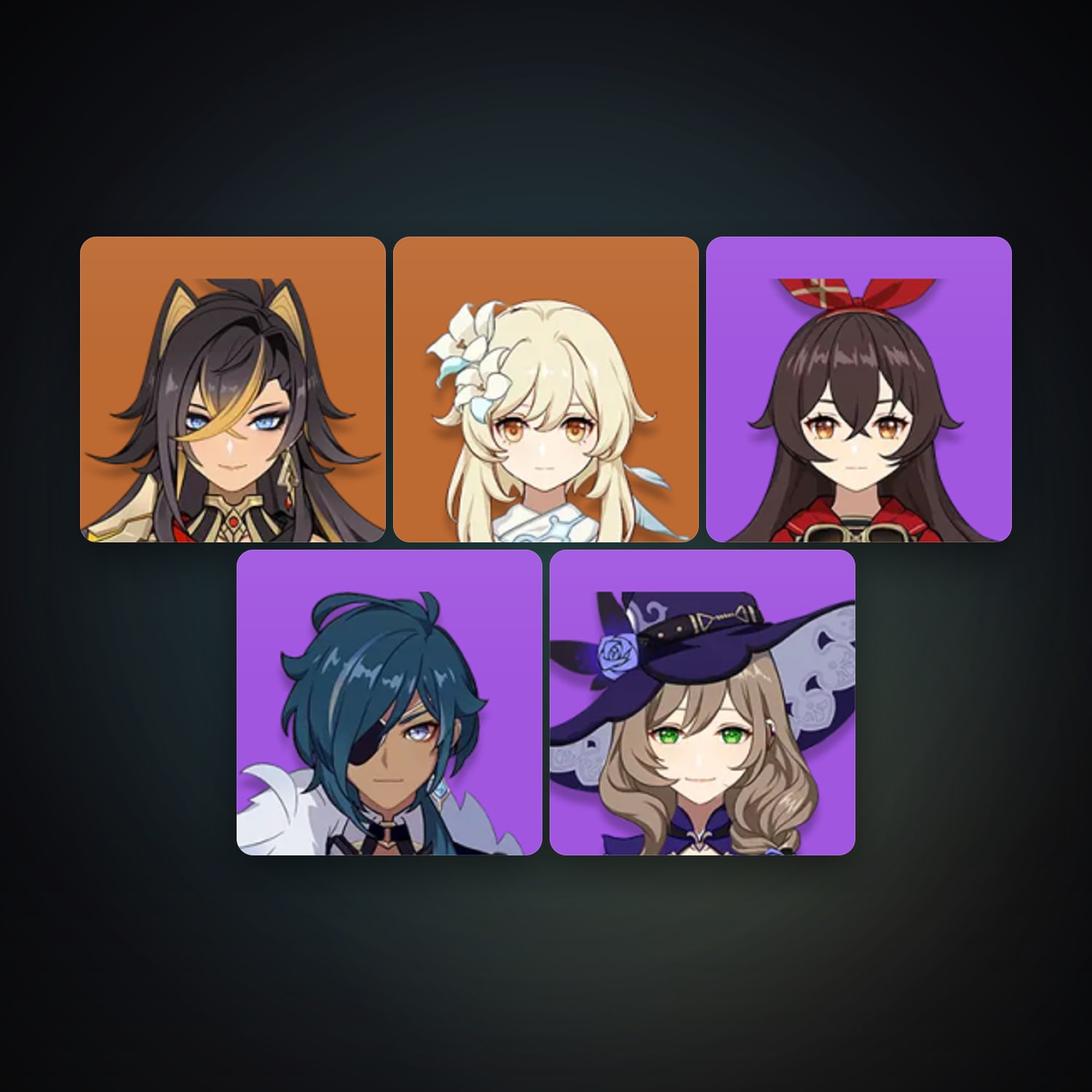 Genshin Impact | AR 10 | 5 Chars | 1× 5★ — HabibiAccounts