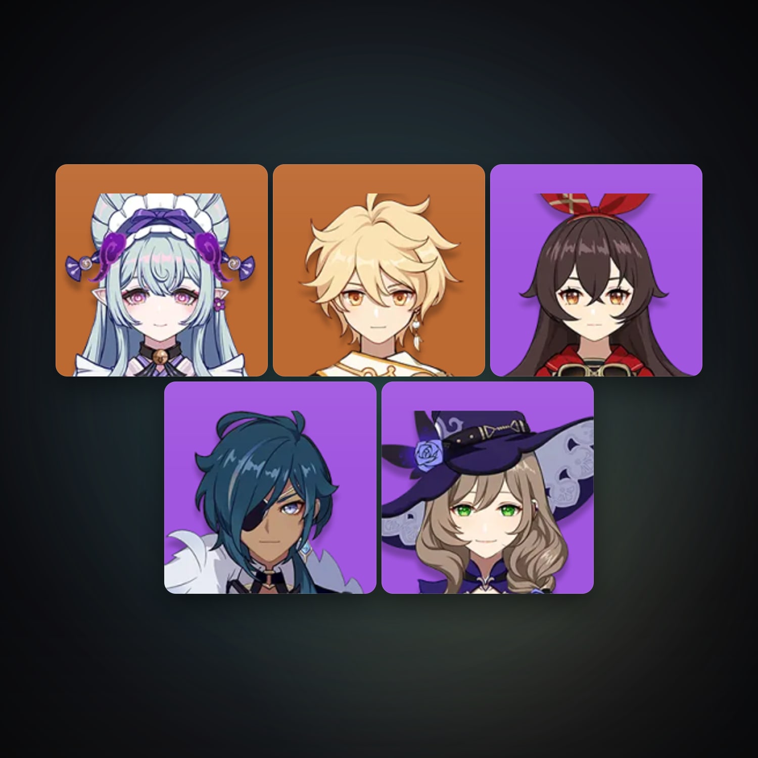 Genshin Impact | AR 10 | 5 Chars | 1× 5★ — HabibiAccounts