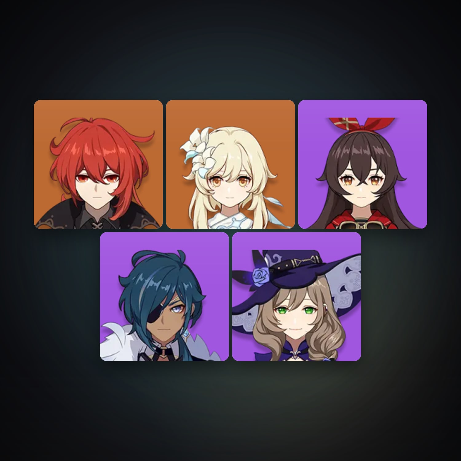Genshin Impact | AR 10 | 5 Chars | 1× 5★ — HabibiAccounts