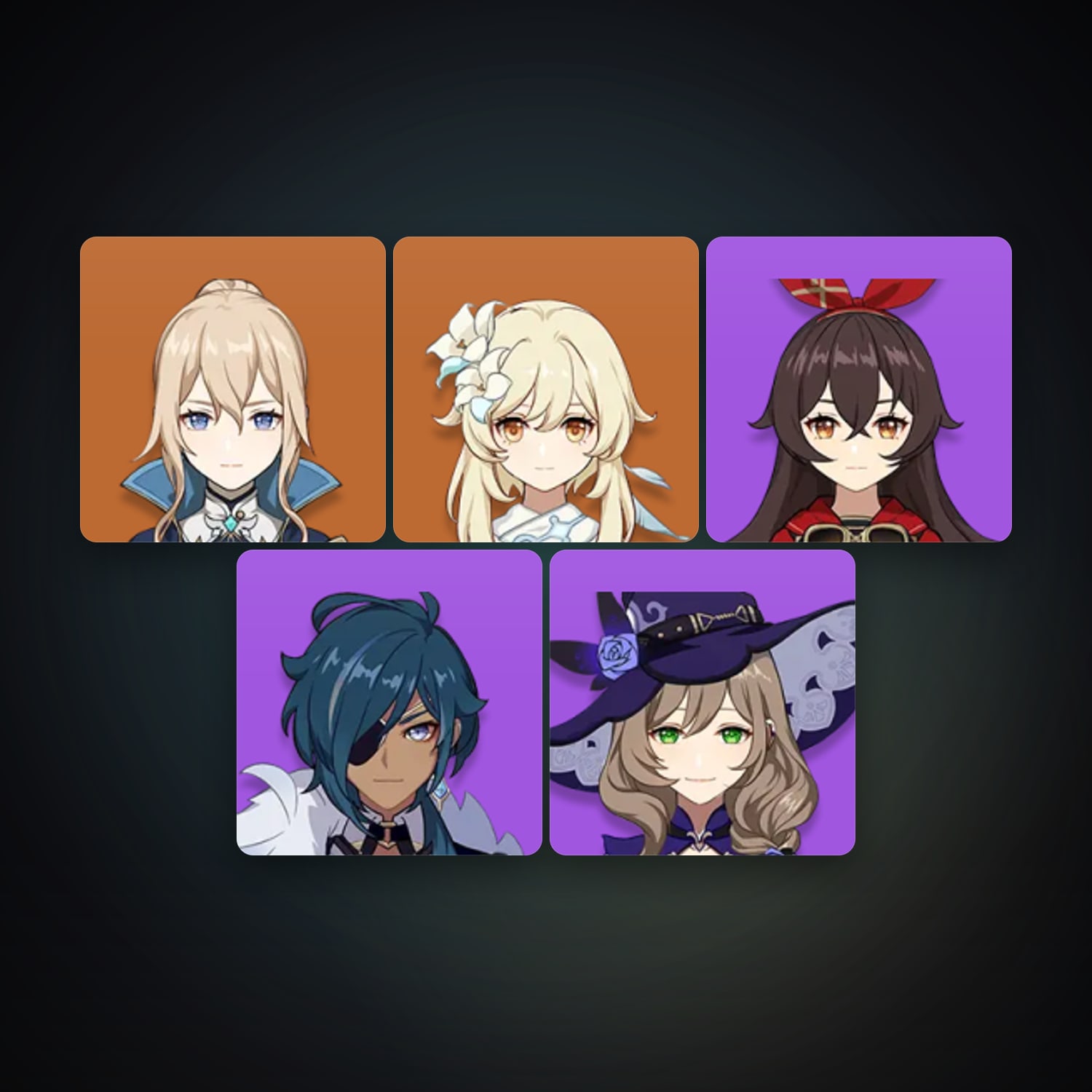 Genshin Impact | AR 10 | 5 Chars | 1× 5★ — HabibiAccounts