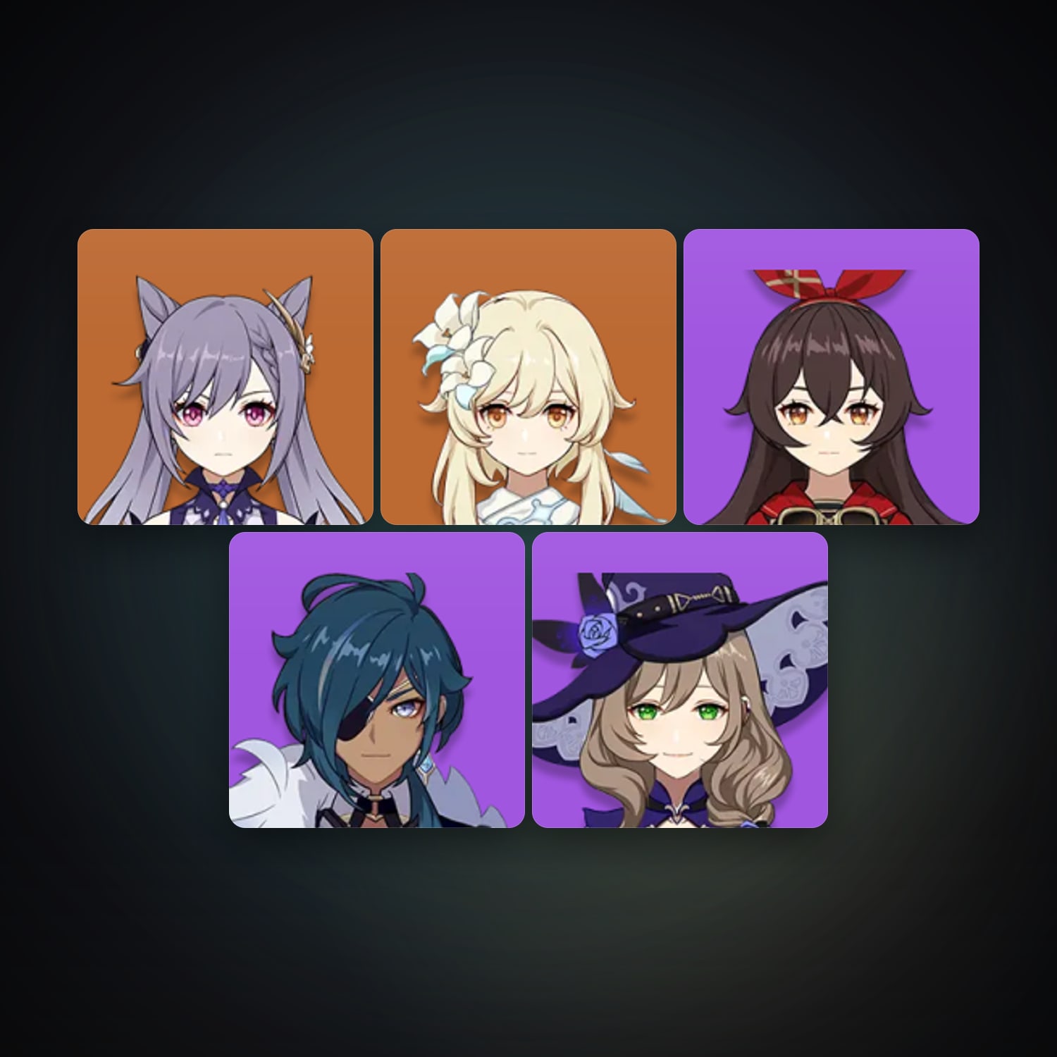 Genshin Impact | AR 10 | 5 Chars | 1× 5★ — HabibiAccounts