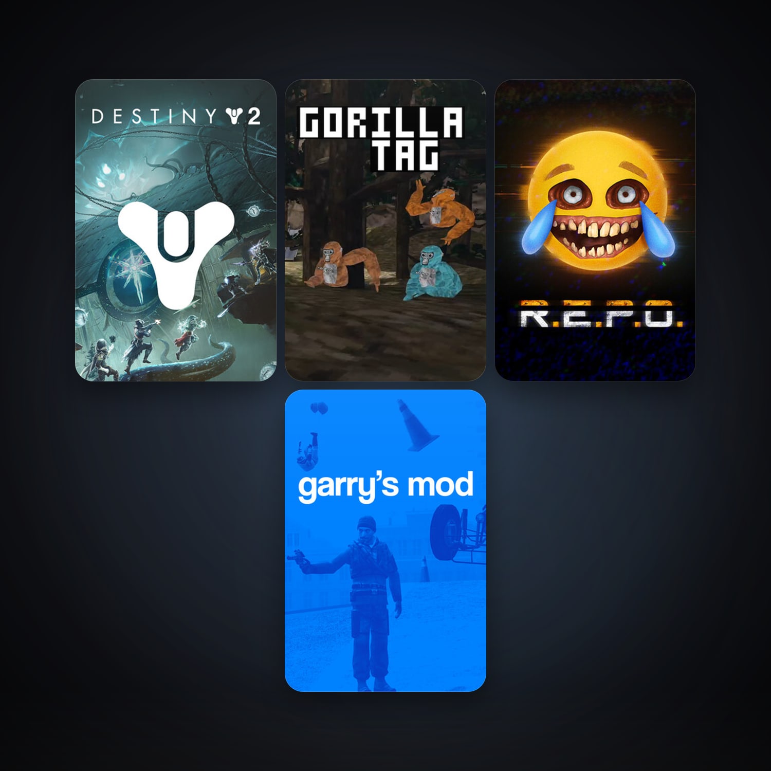 Garry's Mod + Destiny 2, 18 games, clean — HabibiAccounts