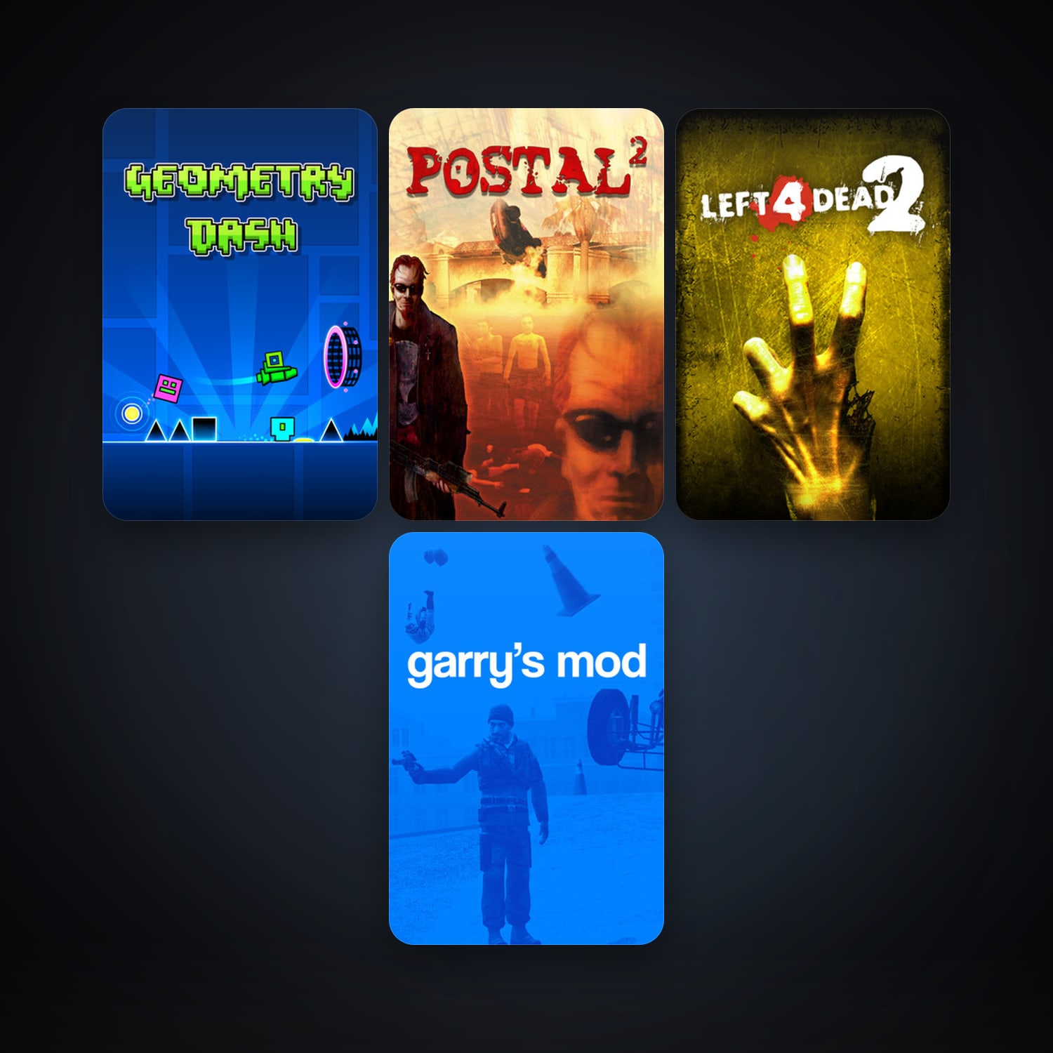 Left 4 Dead 2 + Garry's Mod, 7 games, clean — HabibiAccounts