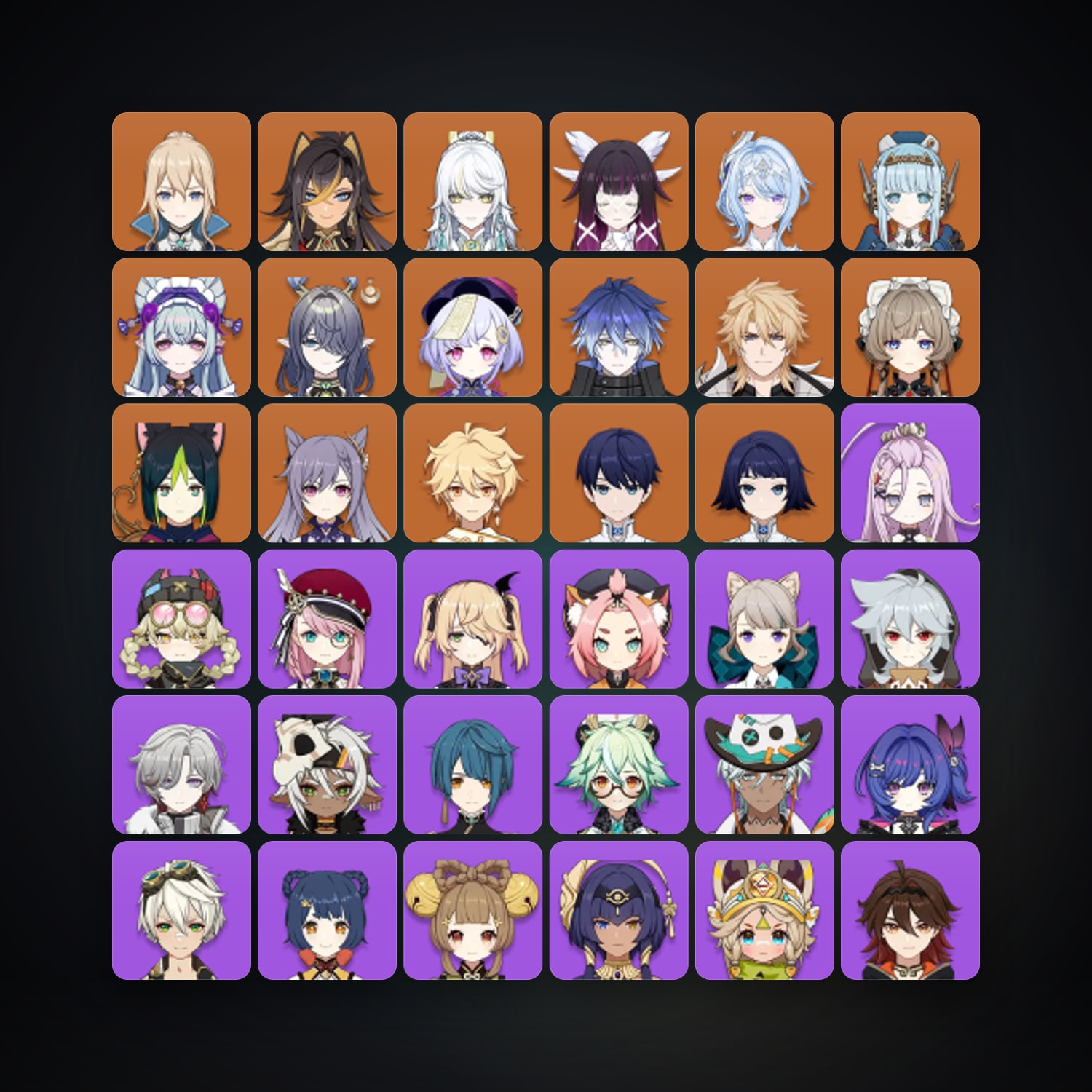 Genshin Impact | AR 56 | 58 Chars | 14× 5★ — Genshin / miHoYo Account — HabibiAccounts