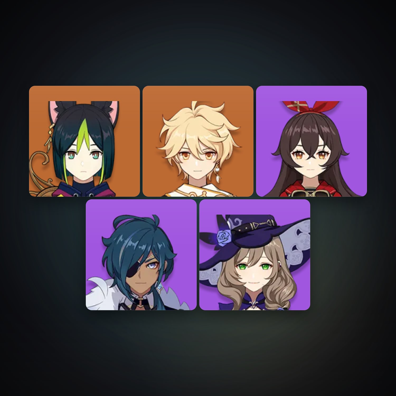 Genshin Impact | AR 10 | 5 Chars | 1× 5★ — HabibiAccounts