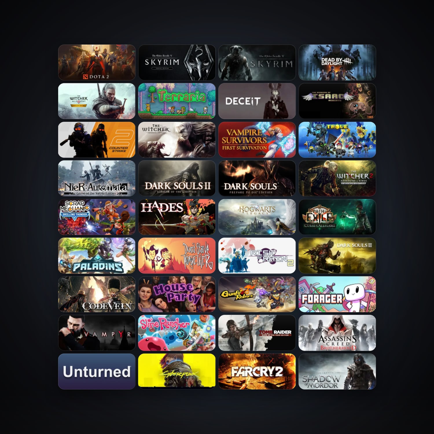 Steam 466 games, Steam 51, clean — HabibiAccounts