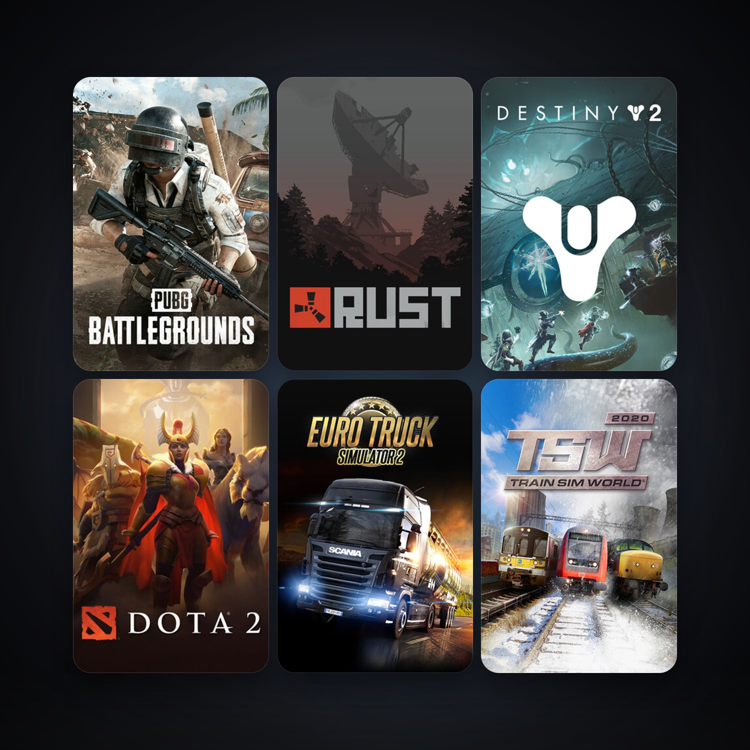 Dota 2 + Euro Truck Simulator 2, 47 games, Steam 12, clean — HabibiAccounts