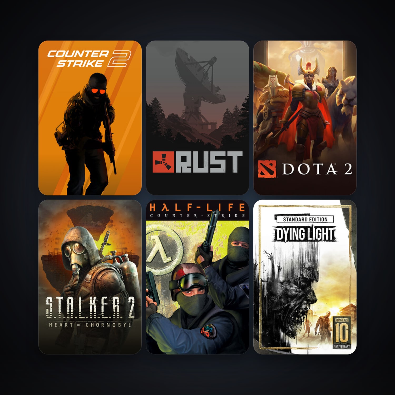 Counter-Strike + Left 4 Dead 2, 90 games, Steam 20, clean — HabibiAccounts