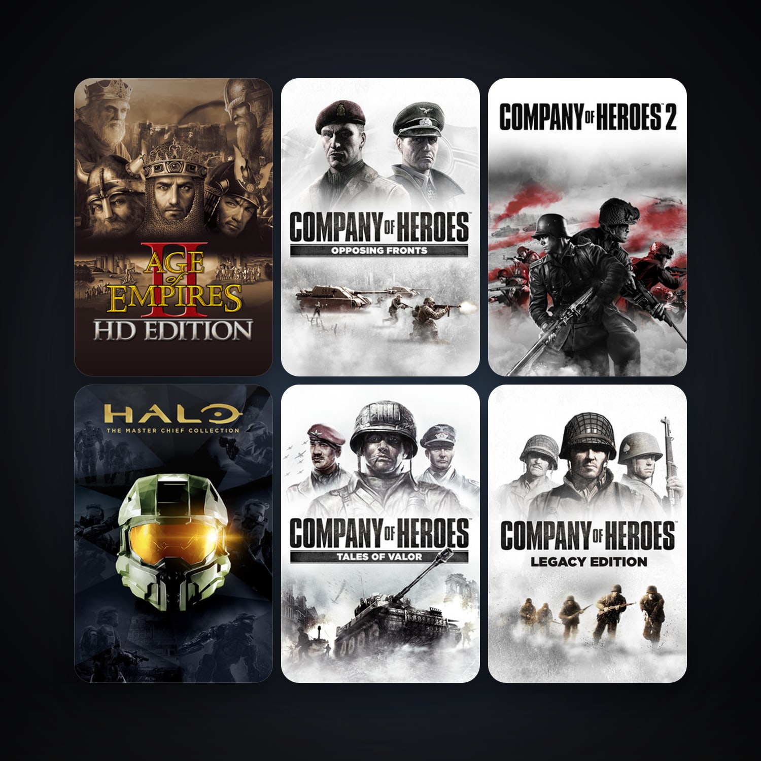 Company of Heroes + Company of Heroes: Opposing Fronts, 10 games, clean — HabibiAccounts