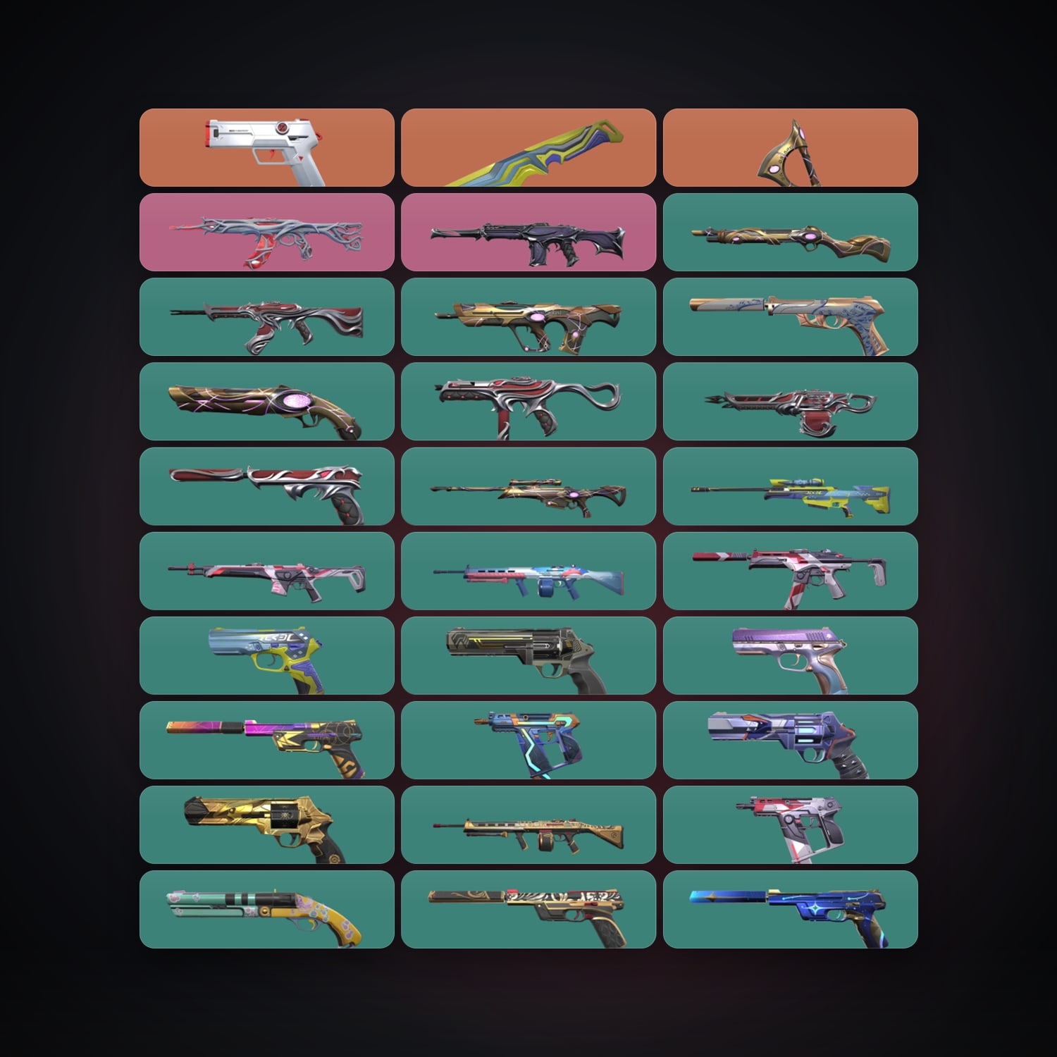 AP Diamond 1 locker — 2 knives, 43 skins, lvl 205 — HabibiAccounts