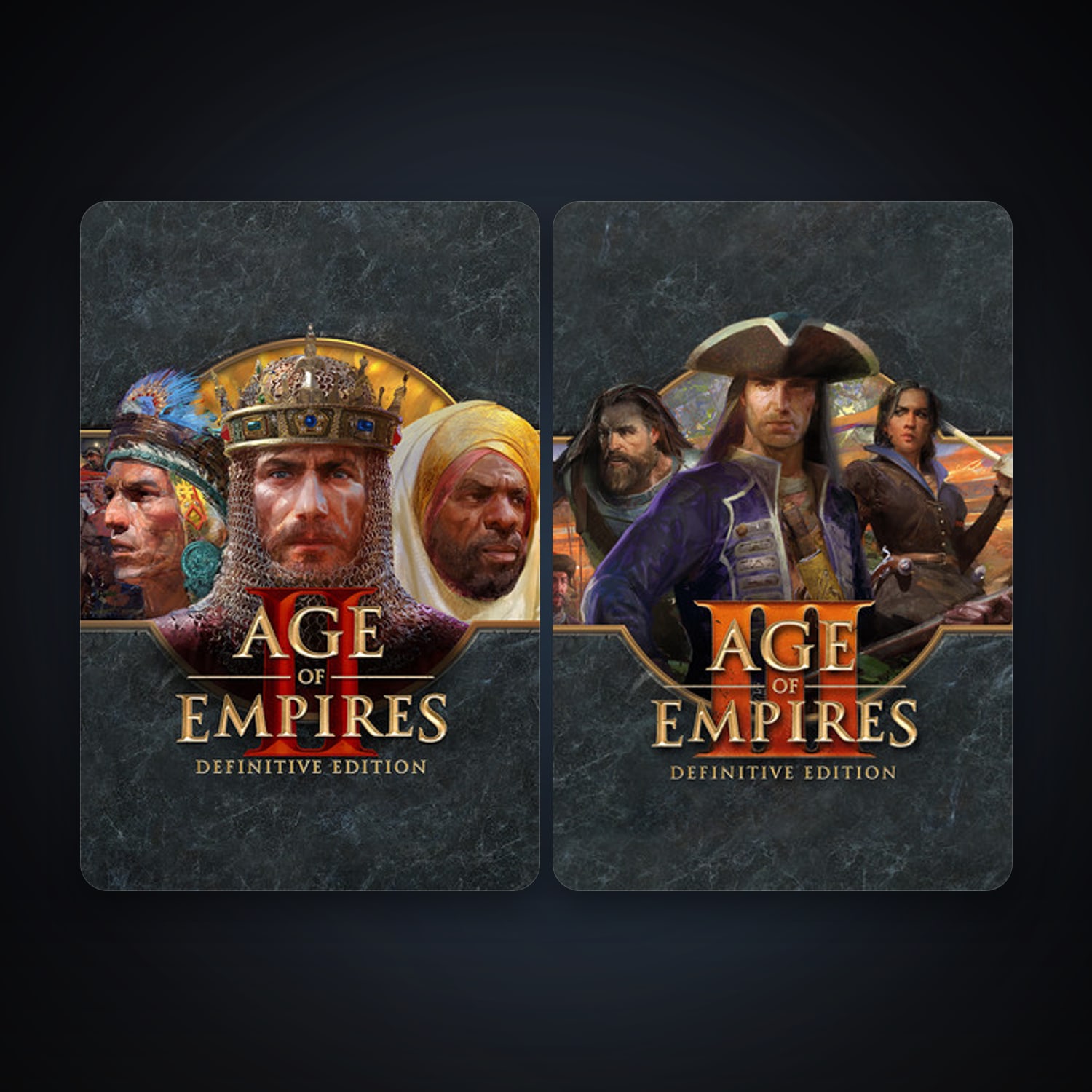 Age of Empires II: Definitive Edition + Age of Empires III: Definitive Edition, 2 games, clean — HabibiAccounts