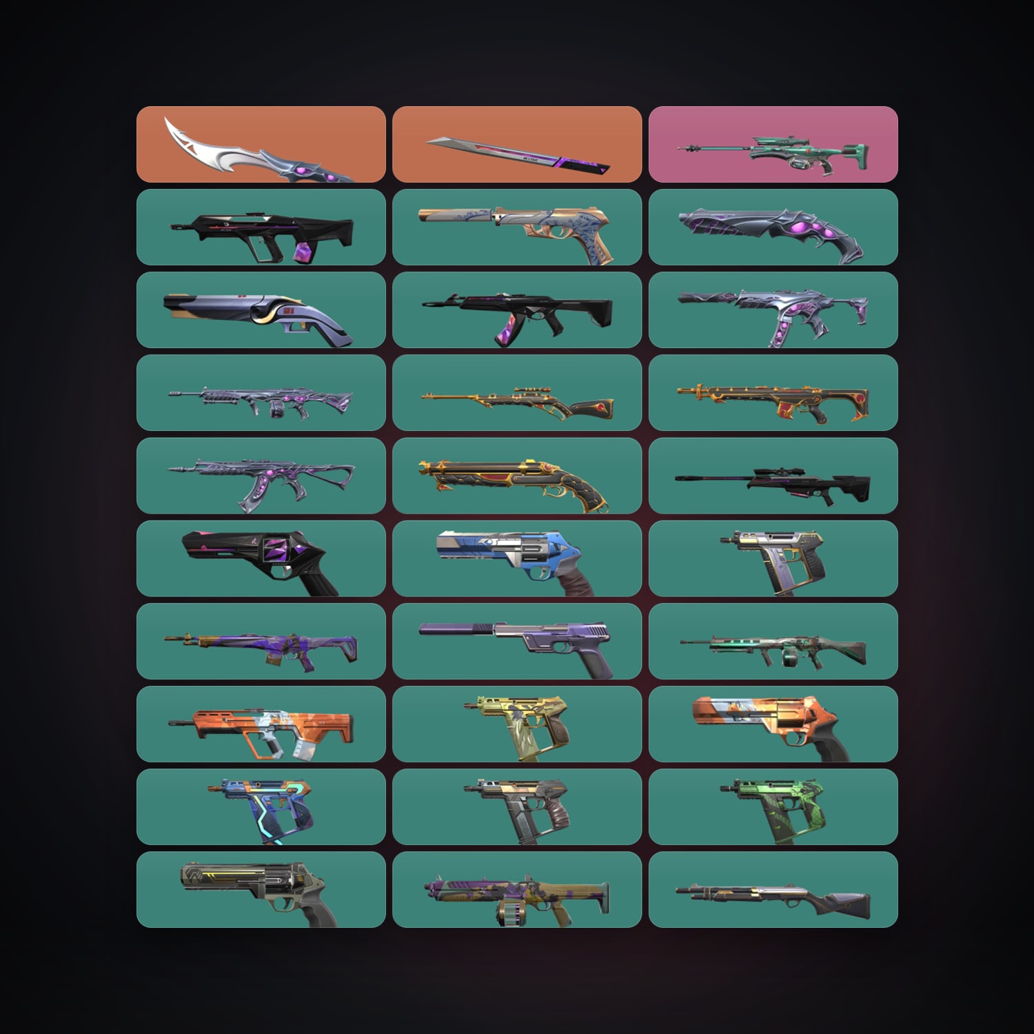 AP Bronze 3 locker — 2 knives, 48 skins, lvl 256 — HabibiAccounts