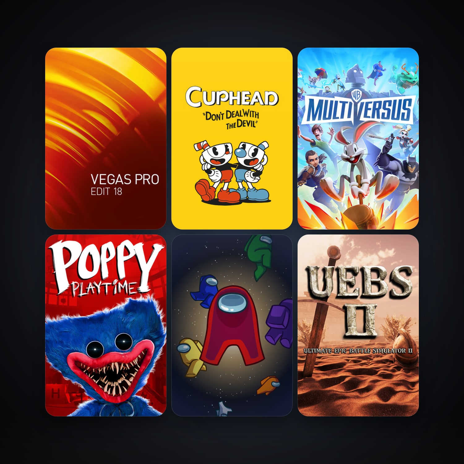 Cuphead + Five Nights at Freddy's, 10 games, clean — HabibiAccounts