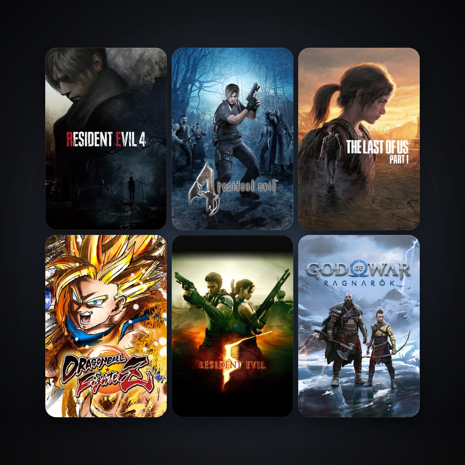 Resident Evil 5 + Batman: Arkham Asylum Game of the Year Edition, 14 games, clean — HabibiAccounts