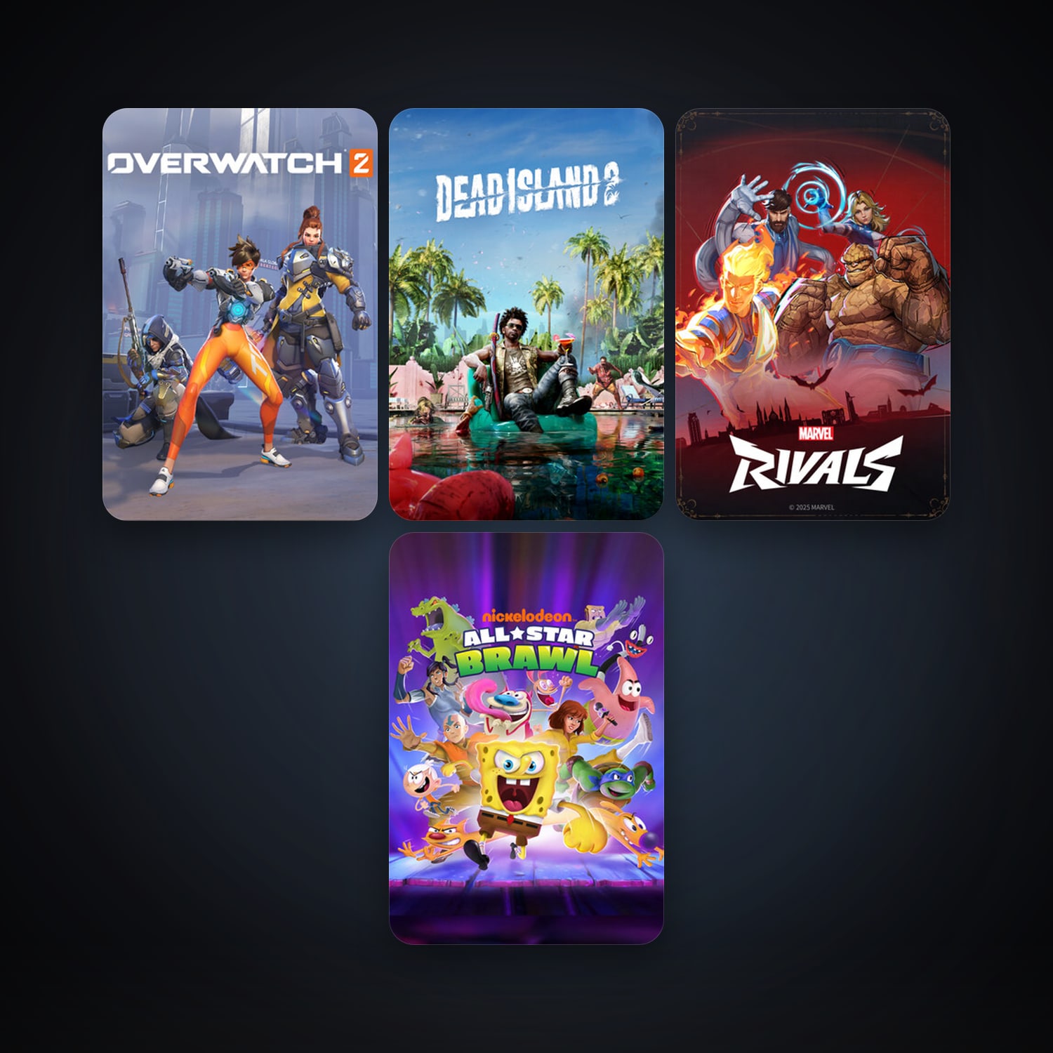 Dead Island 2 + Nickelodeon All-Star Brawl, 9 games, clean — HabibiAccounts