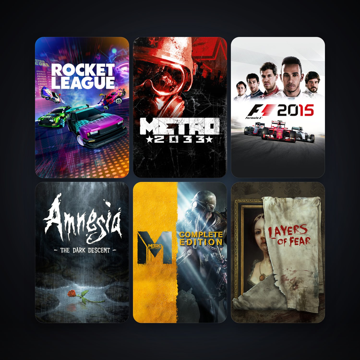 Metro 2033 + Metro: Last Light, 25 games, clean — HabibiAccounts