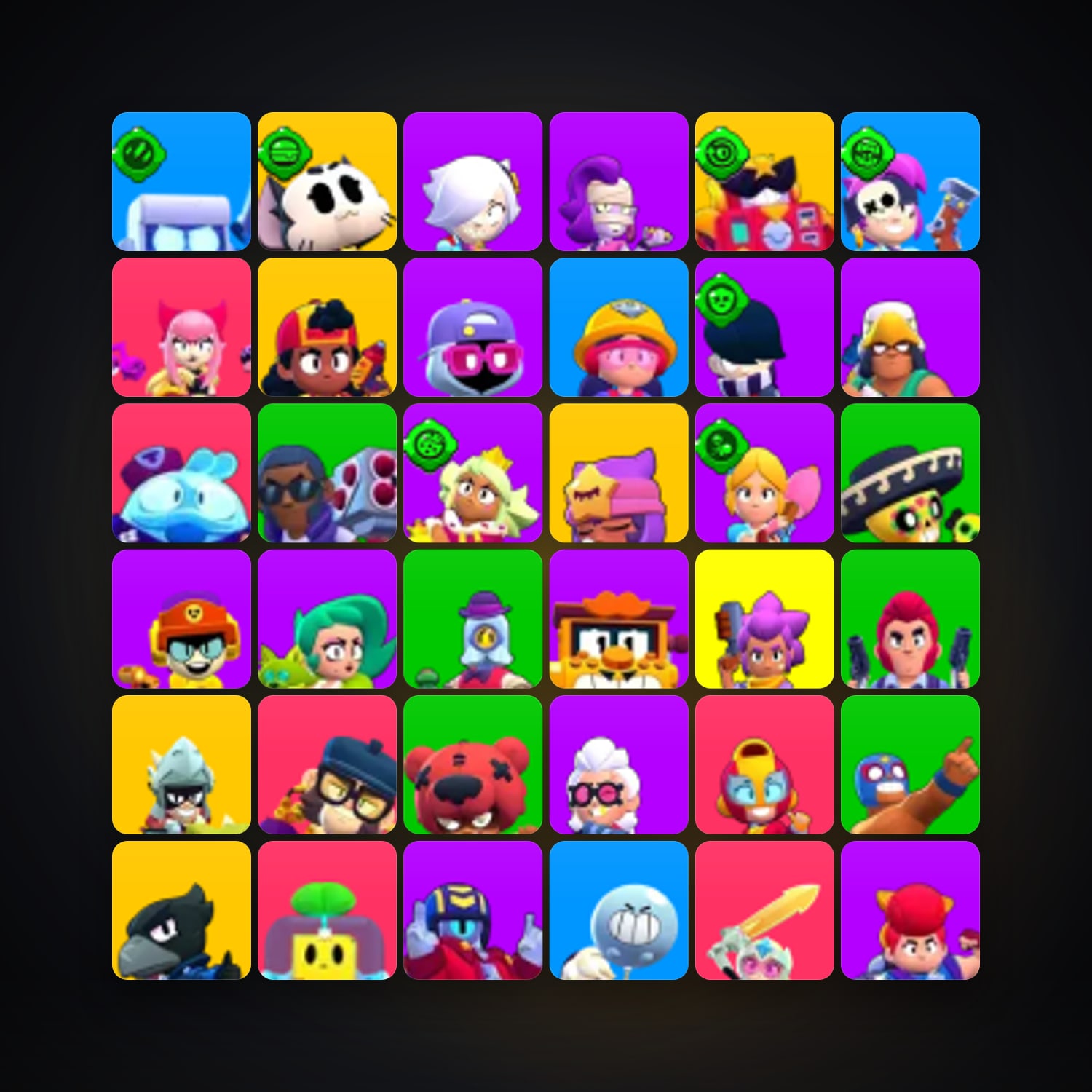 77 Brawlers | 9.3K Trophies — HabibiAccounts