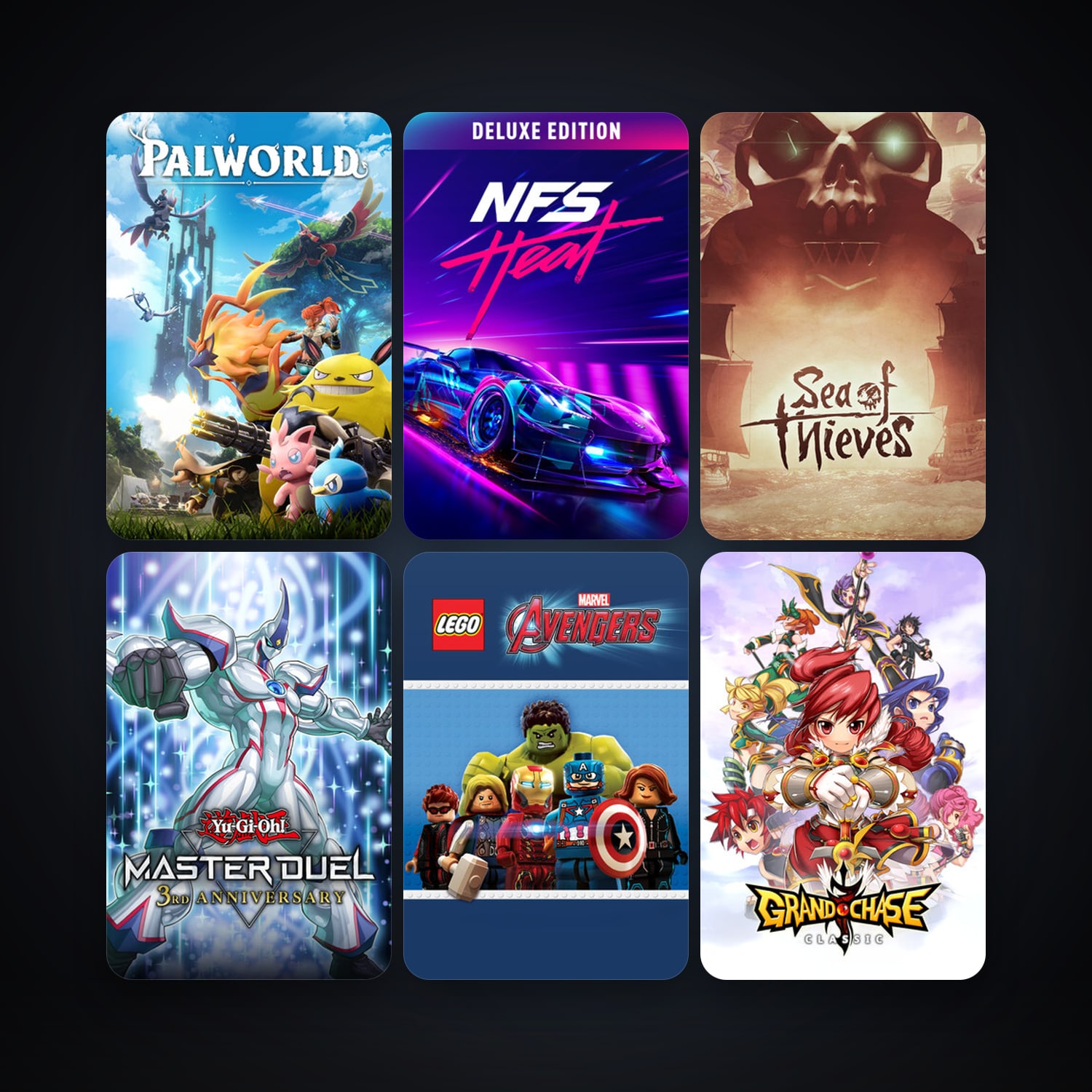 LEGO MARVEL's Avengers + GrandChase, 27 games, clean — HabibiAccounts